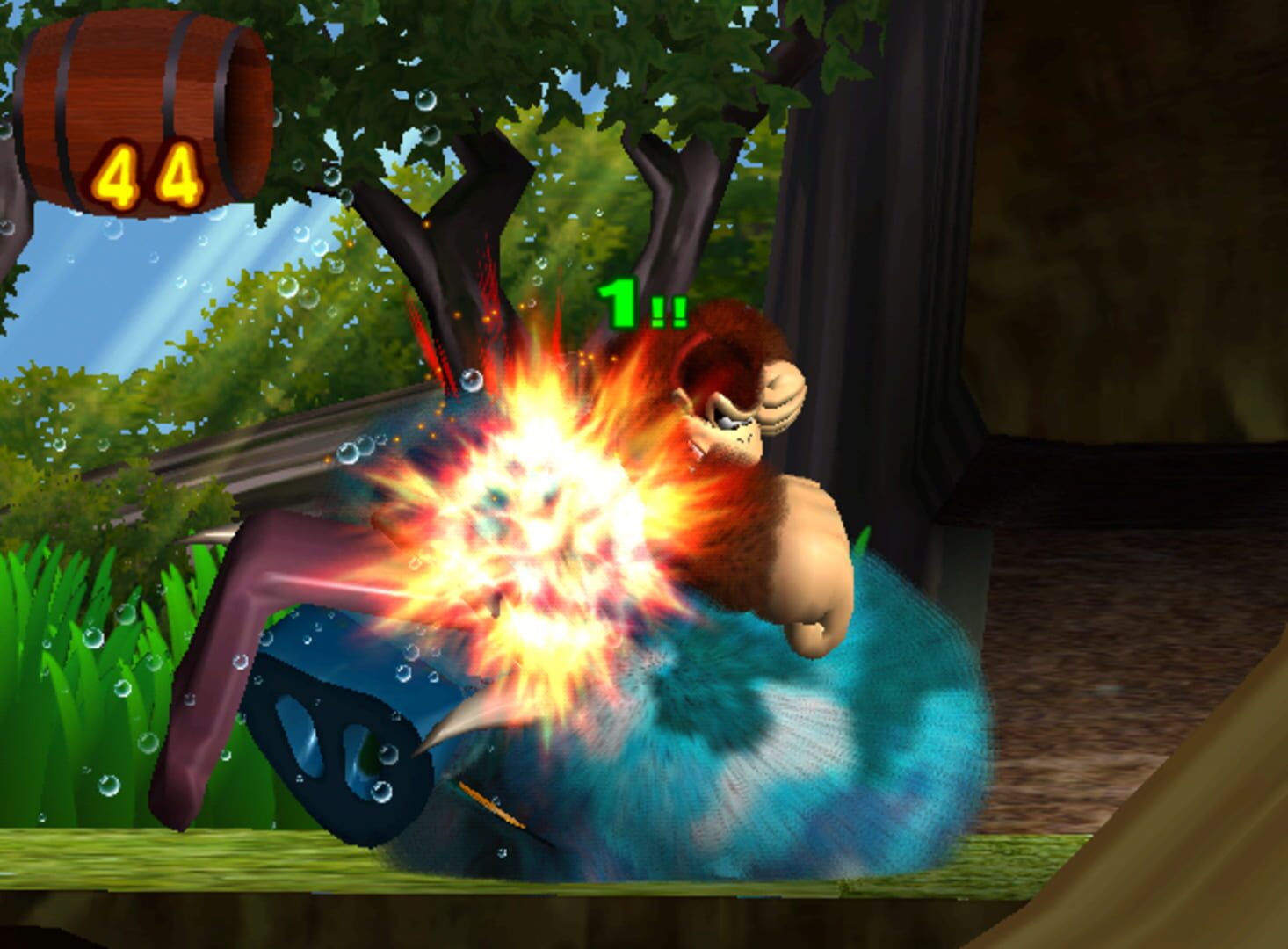 Donkey Kong Jungle Beat screenshot