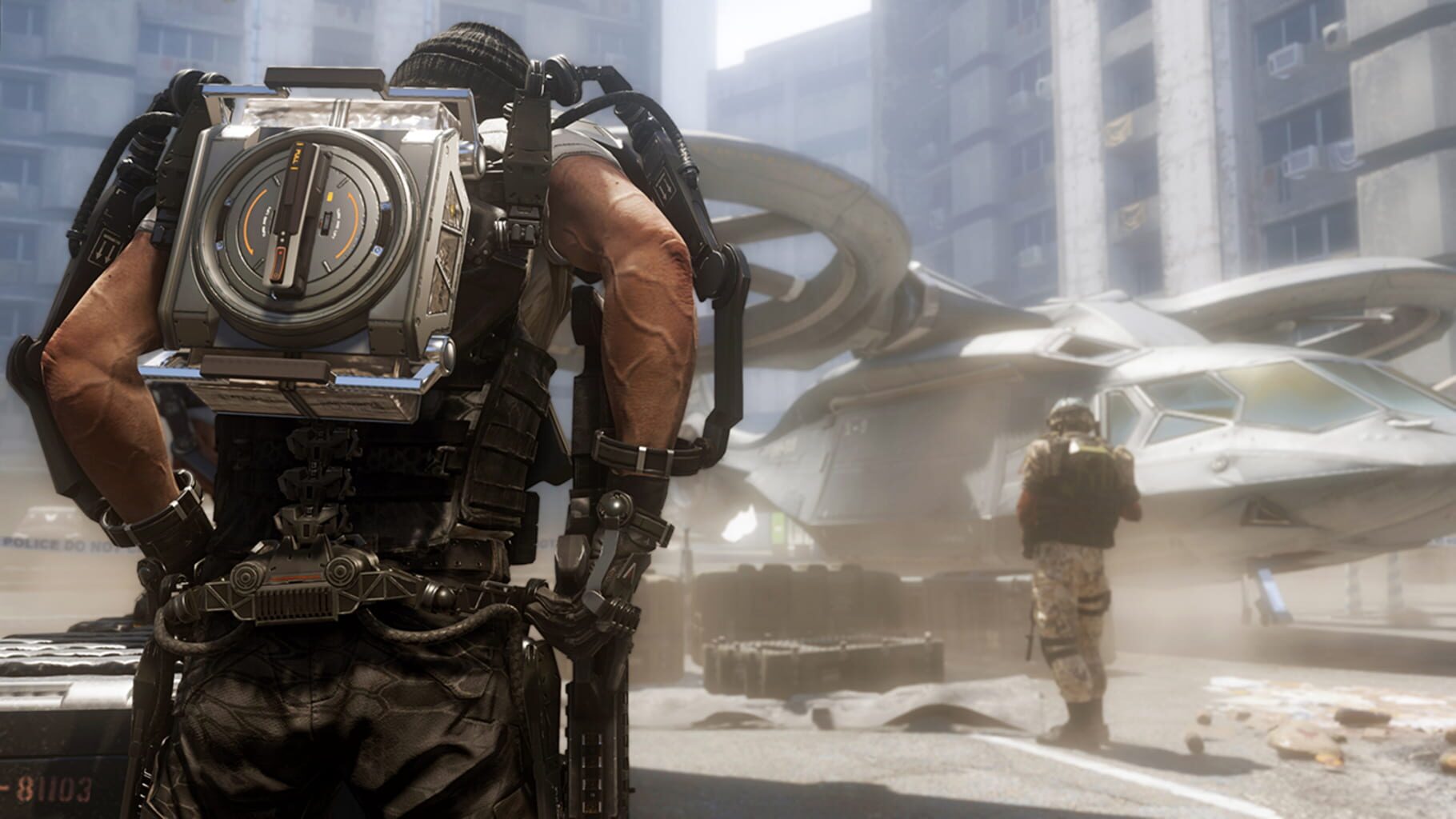 Captura de pantalla - Call of Duty: Advanced Warfare - Atlas Gorge Multiplayer Map