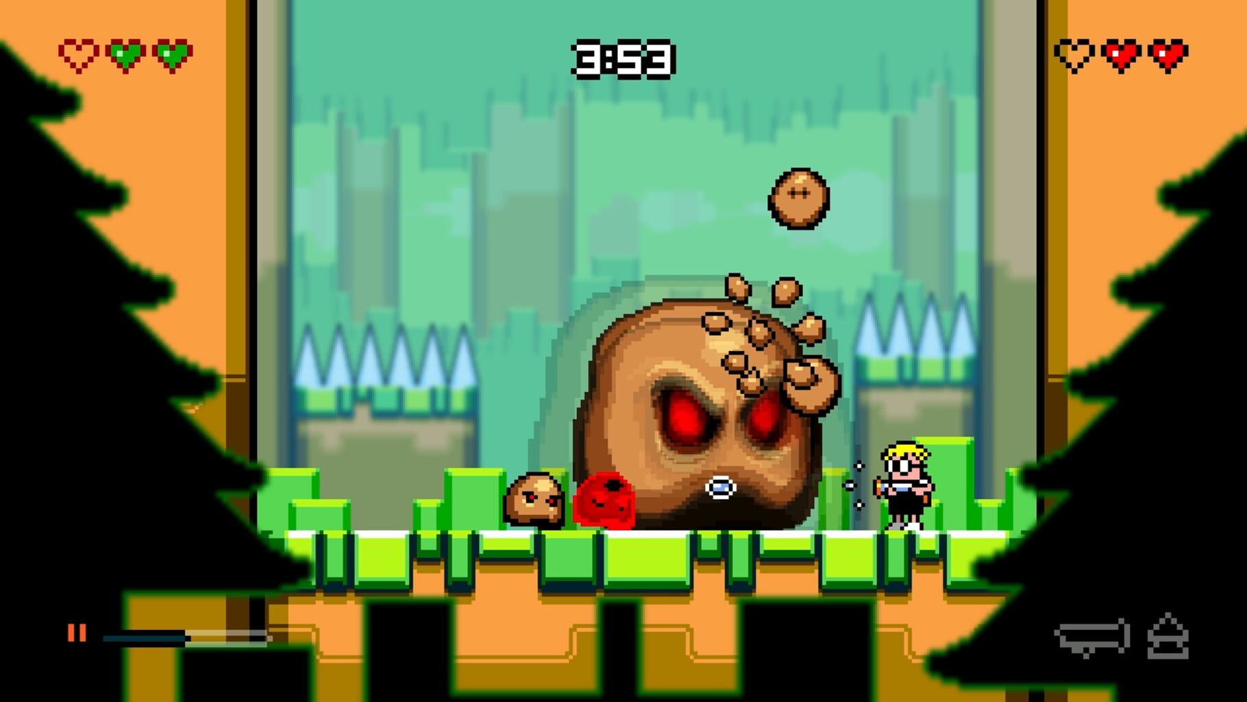 Captura de pantalla - Mutant Mudds Super Challenge