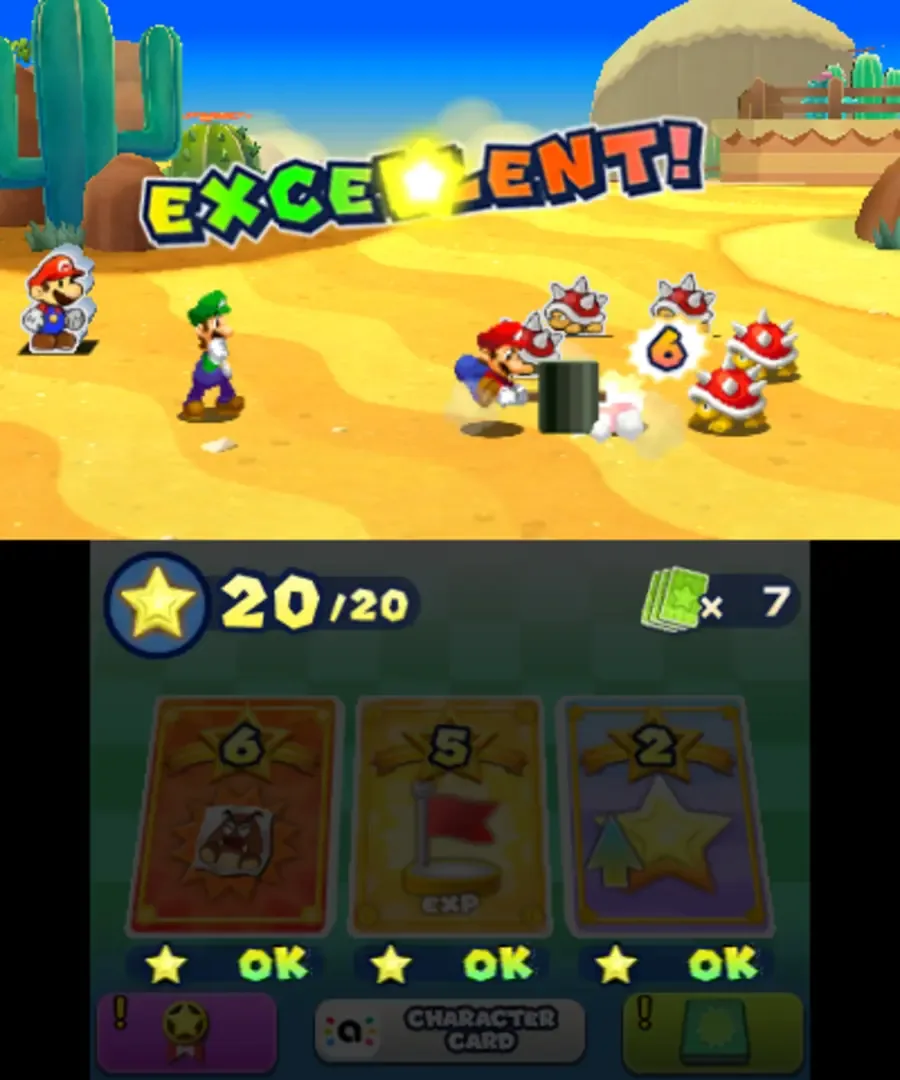 Captura de pantalla - Mario & Luigi: Paper Jam