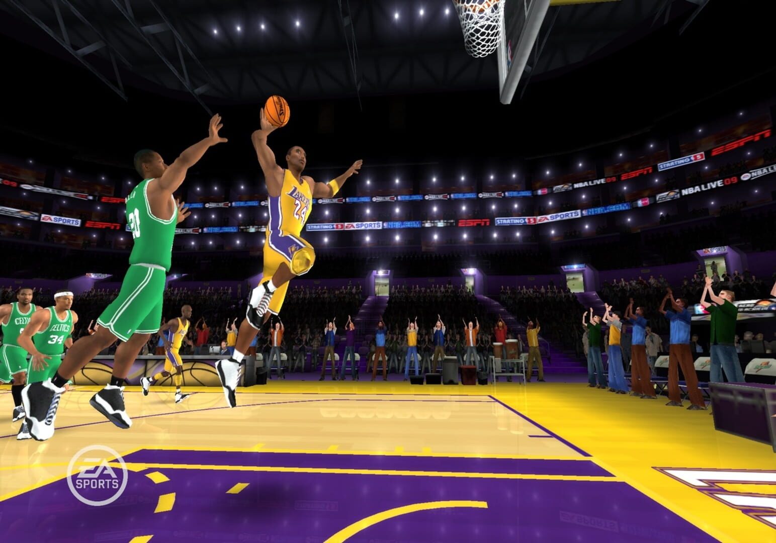 Captura de pantalla - NBA Live 09 All-Play