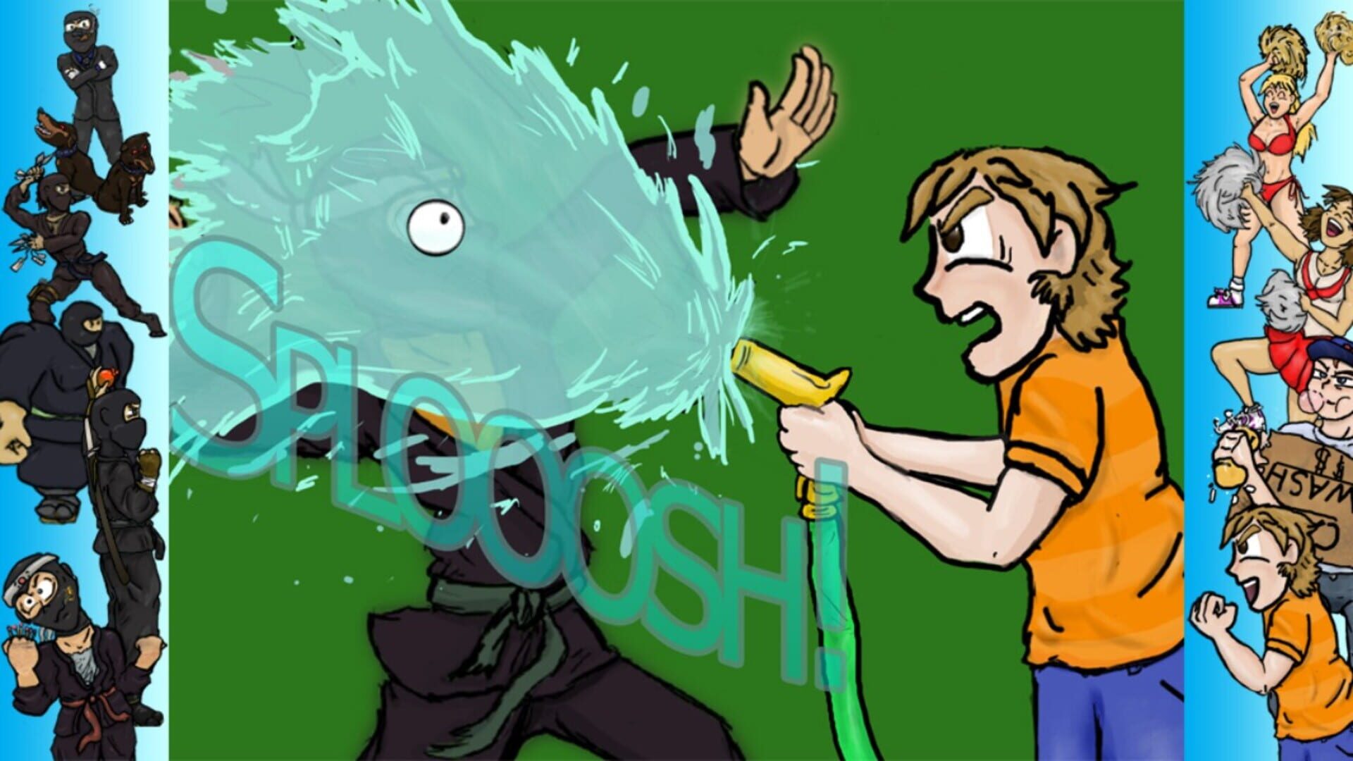 Car Washer: Summer of the Ninja - Screenshot