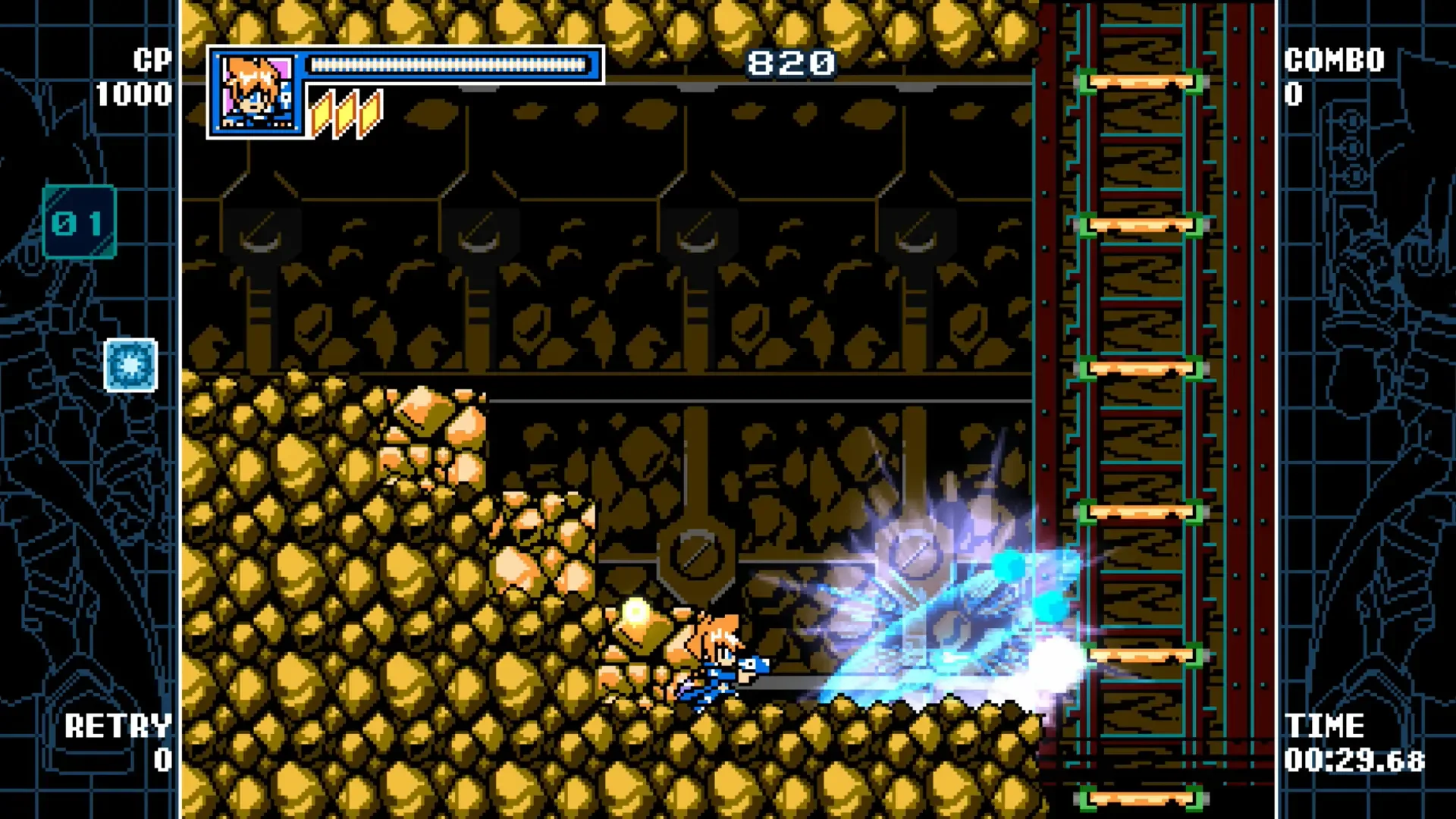 Captura de pantalla - Mighty Gunvolt Burst