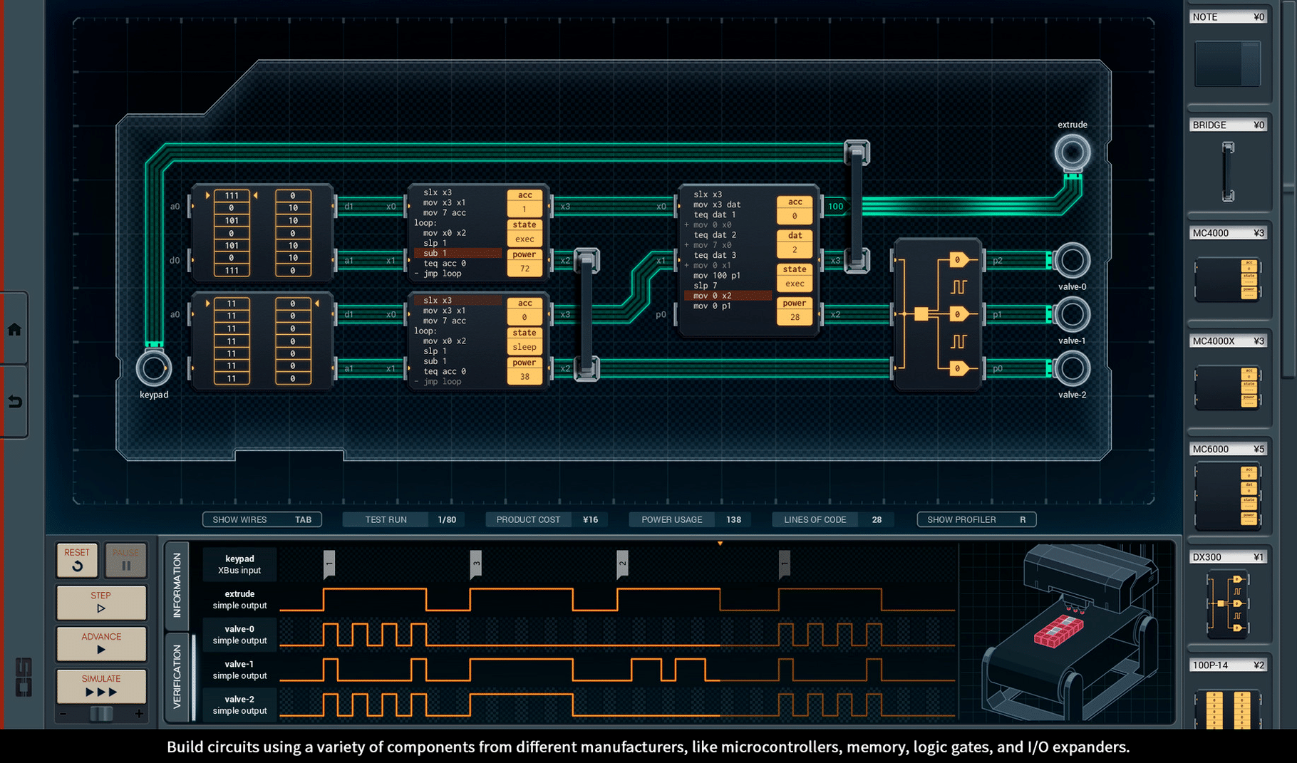 Shenzhen I/O screenshot