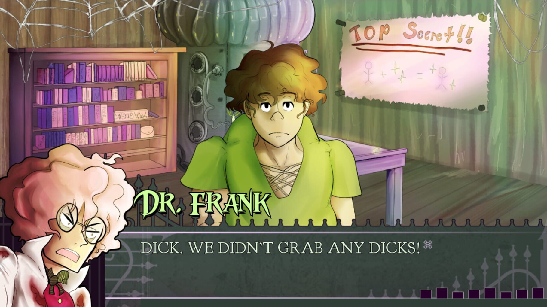 Captura de pantalla - Dr. Frank's Build a Boyfriend