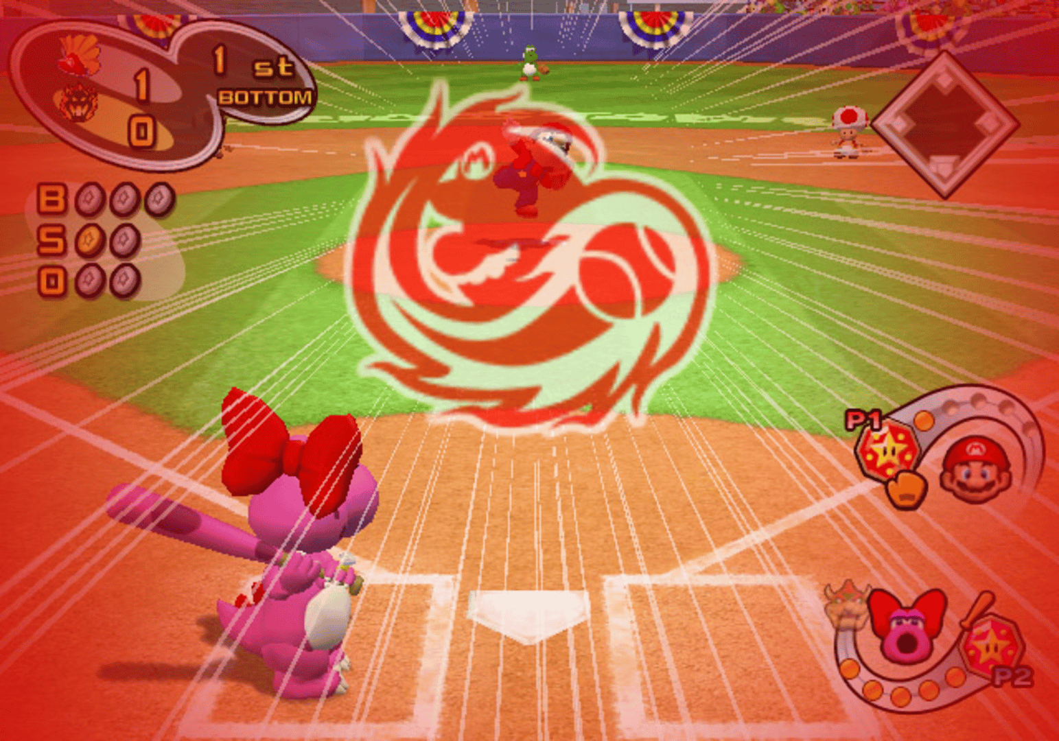 Mario Superstar Baseball screenshot