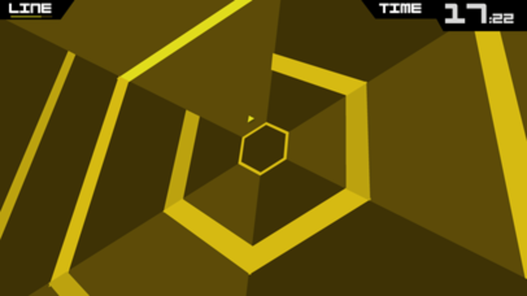 Super Hexagon screenshot