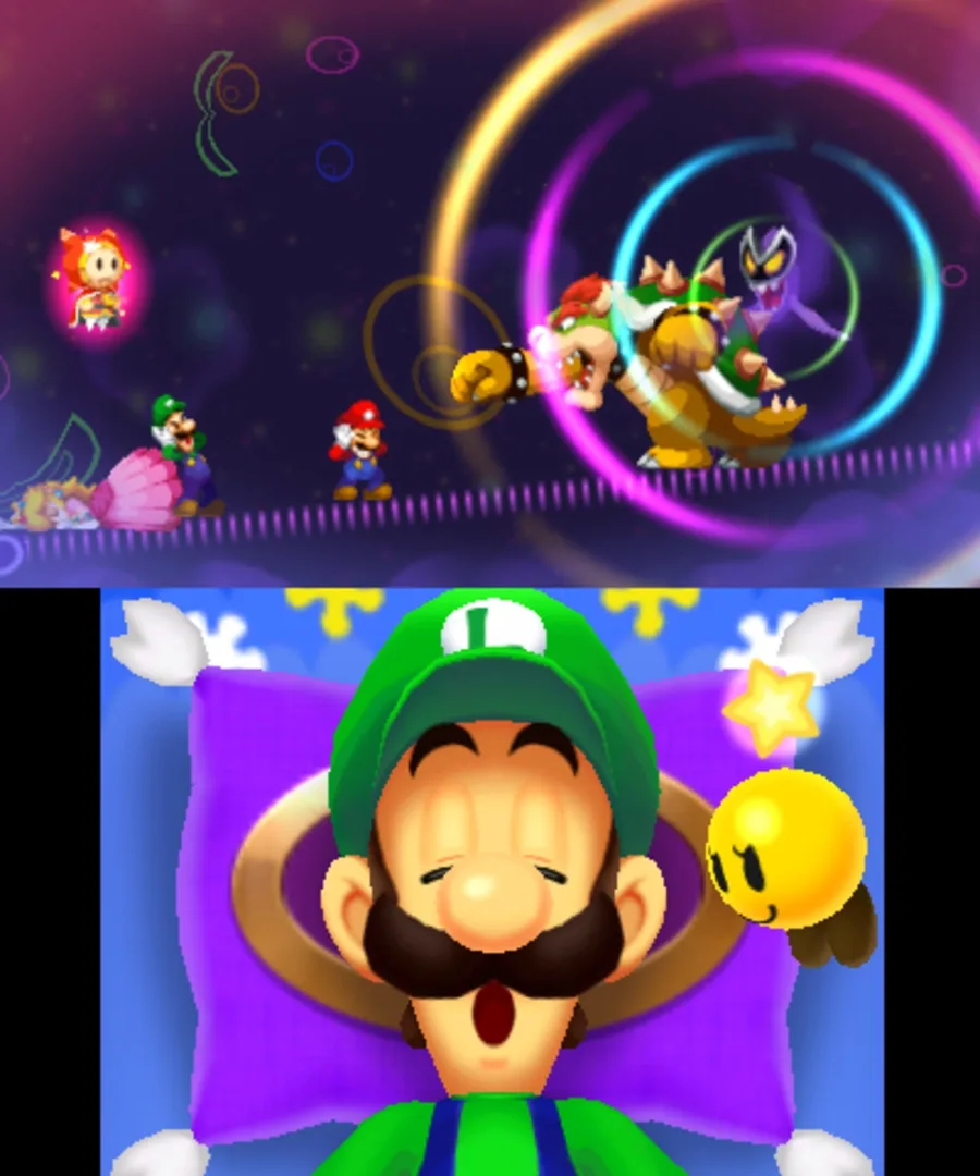Captura de pantalla - Mario & Luigi: Dream Team