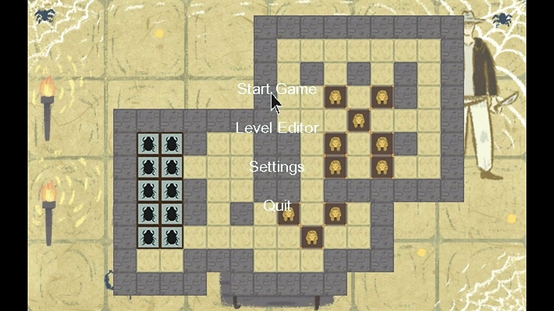 Lost in the tomb - Screenshot