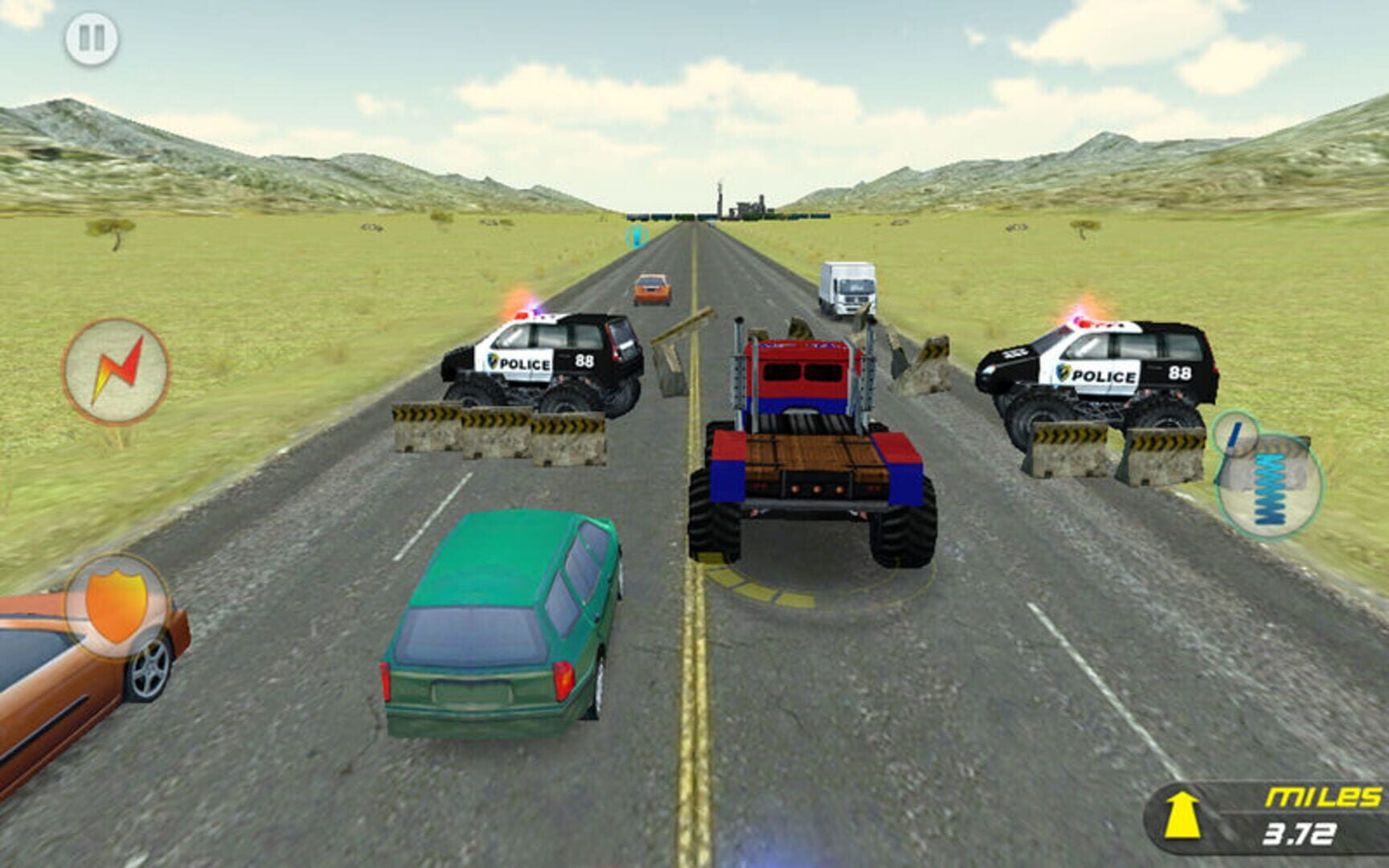 Crazy Monster Truck Escape - Screenshot