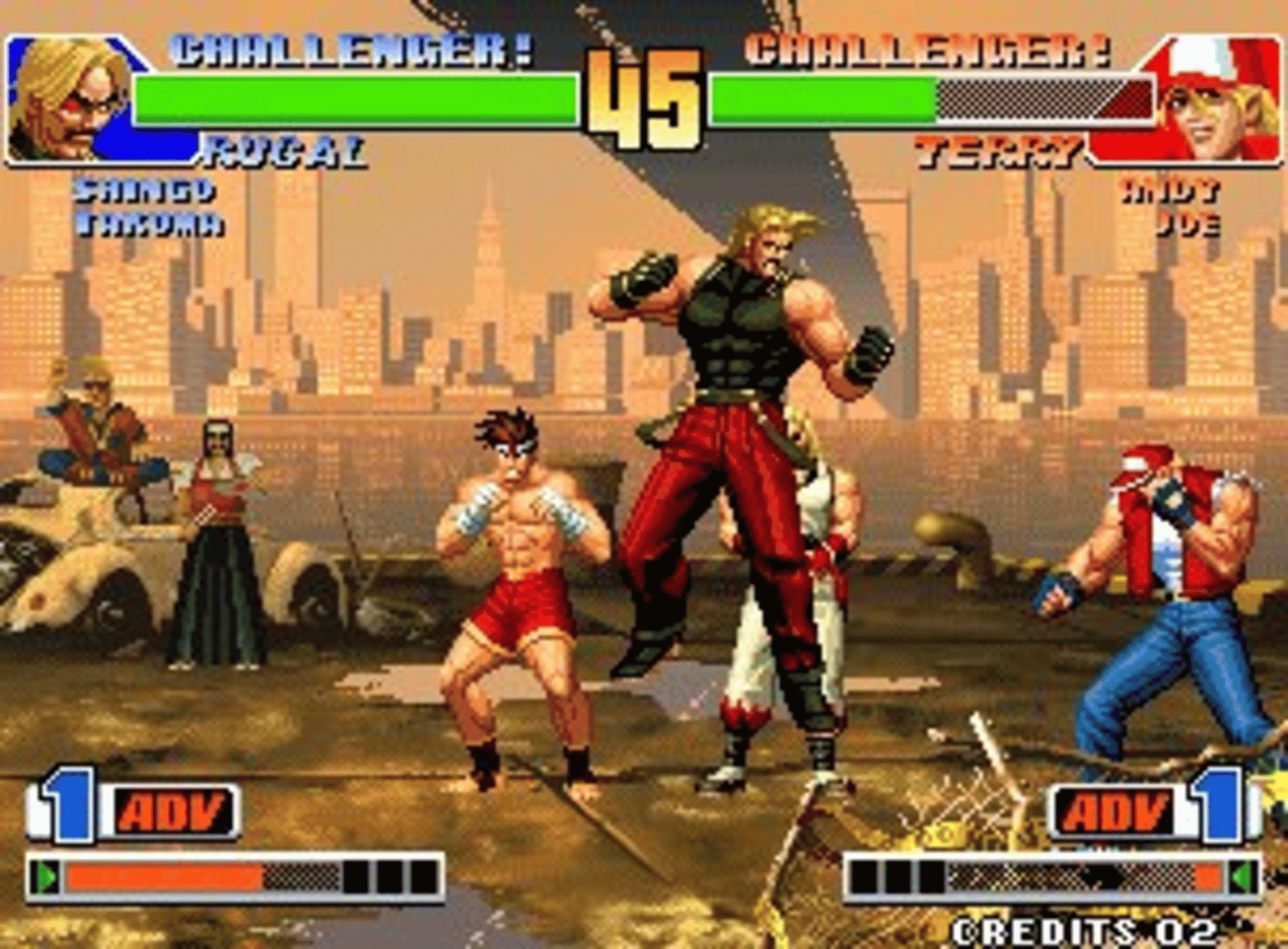 The King of Fighters Collection: The Orochi Saga screenshot