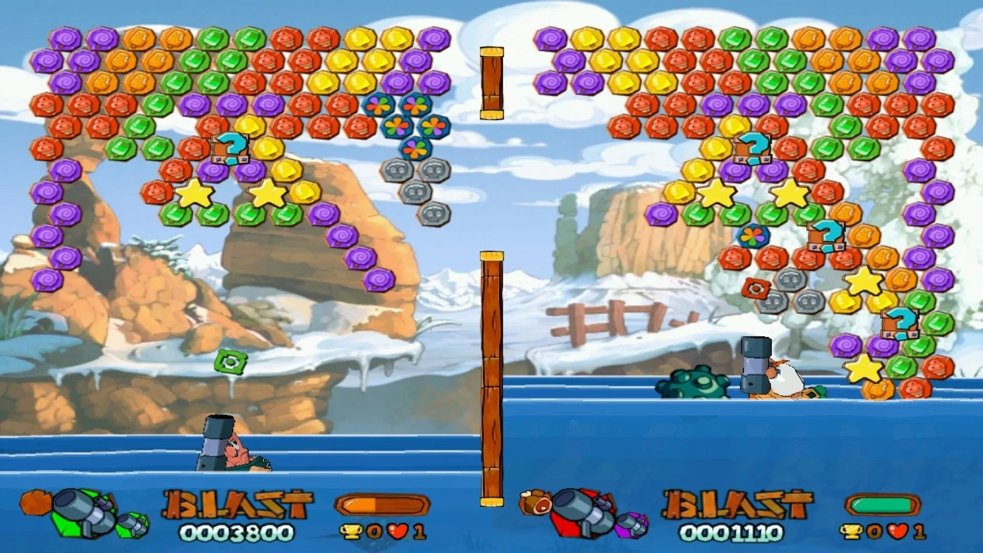 Captura de pantalla - Worms Blast