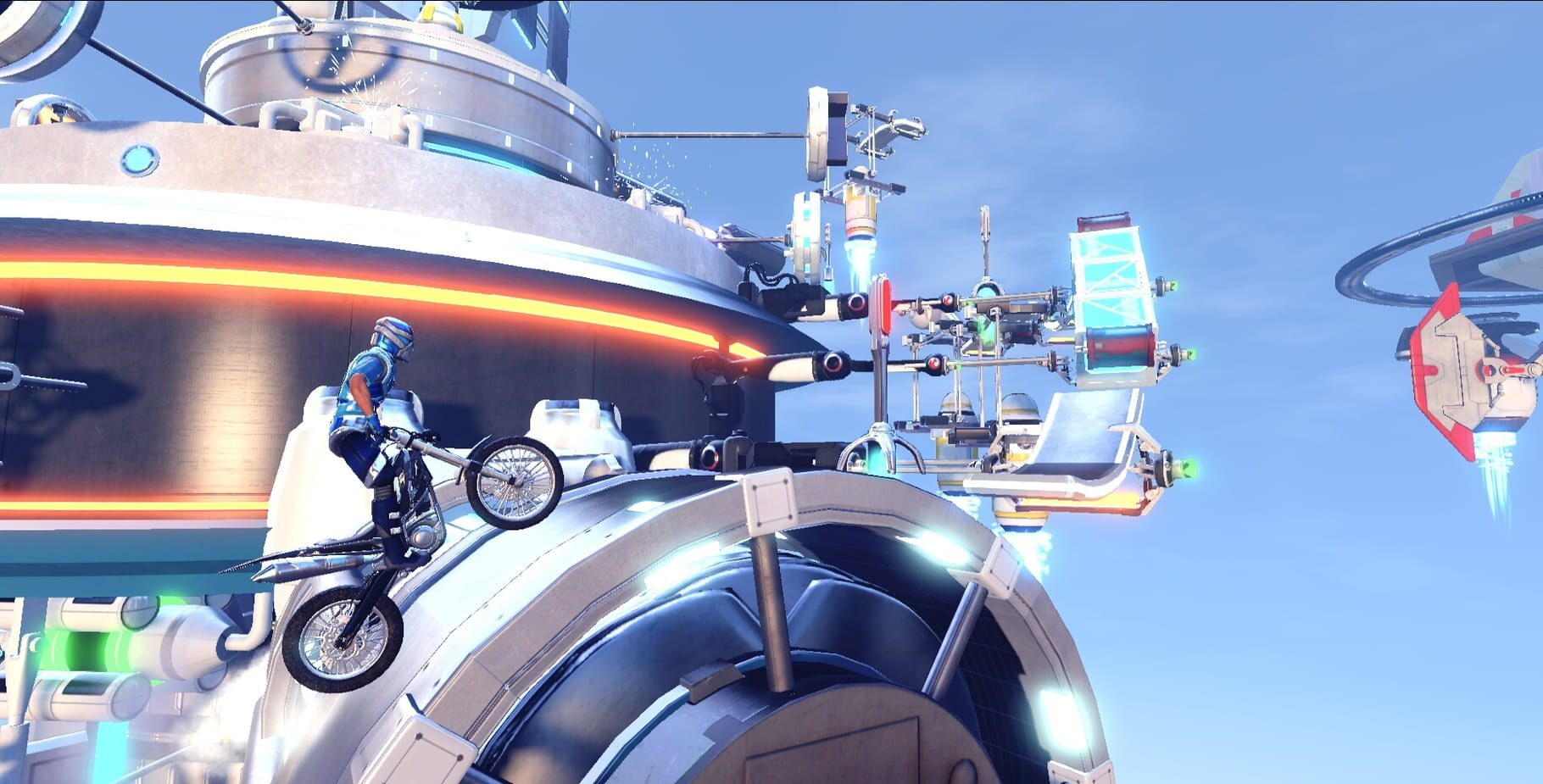 Captura de pantalla - Trials Fusion: Empire of the Sky