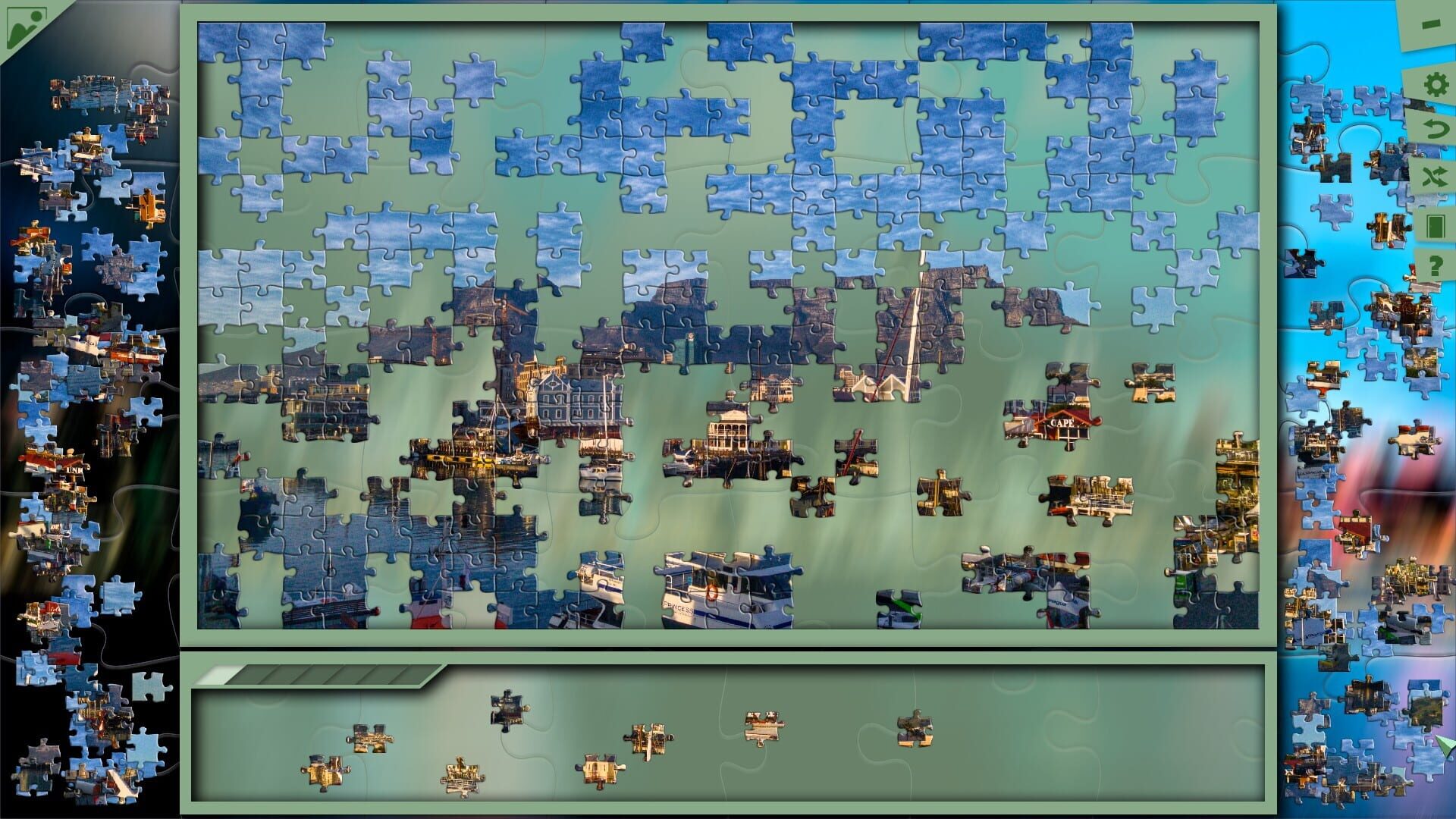 Super Jigsaw Puzzle: Cities - Screenshot