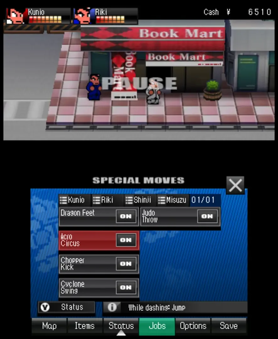 Captura de pantalla - River City: Tokyo Rumble