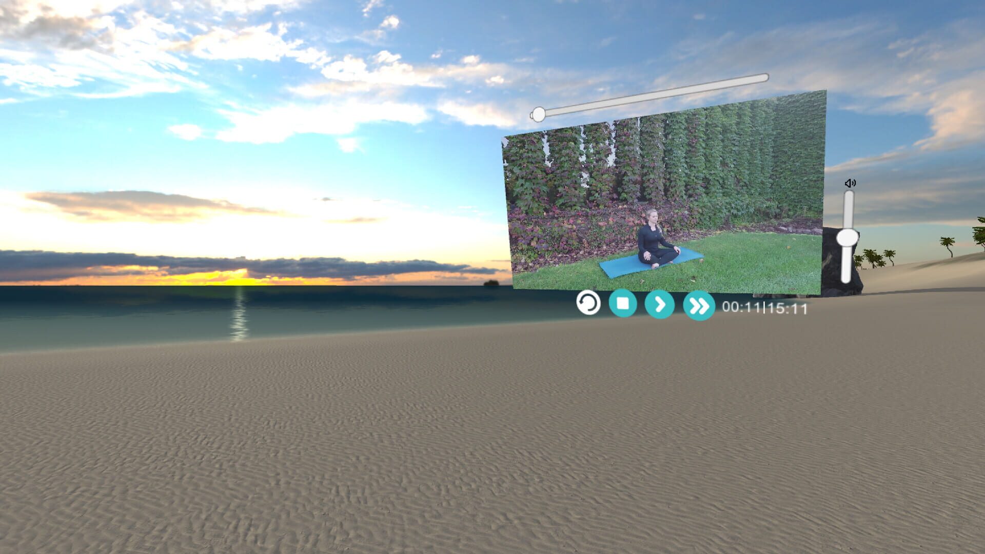 Namaste Virtual Yoga Retreat - Screenshot