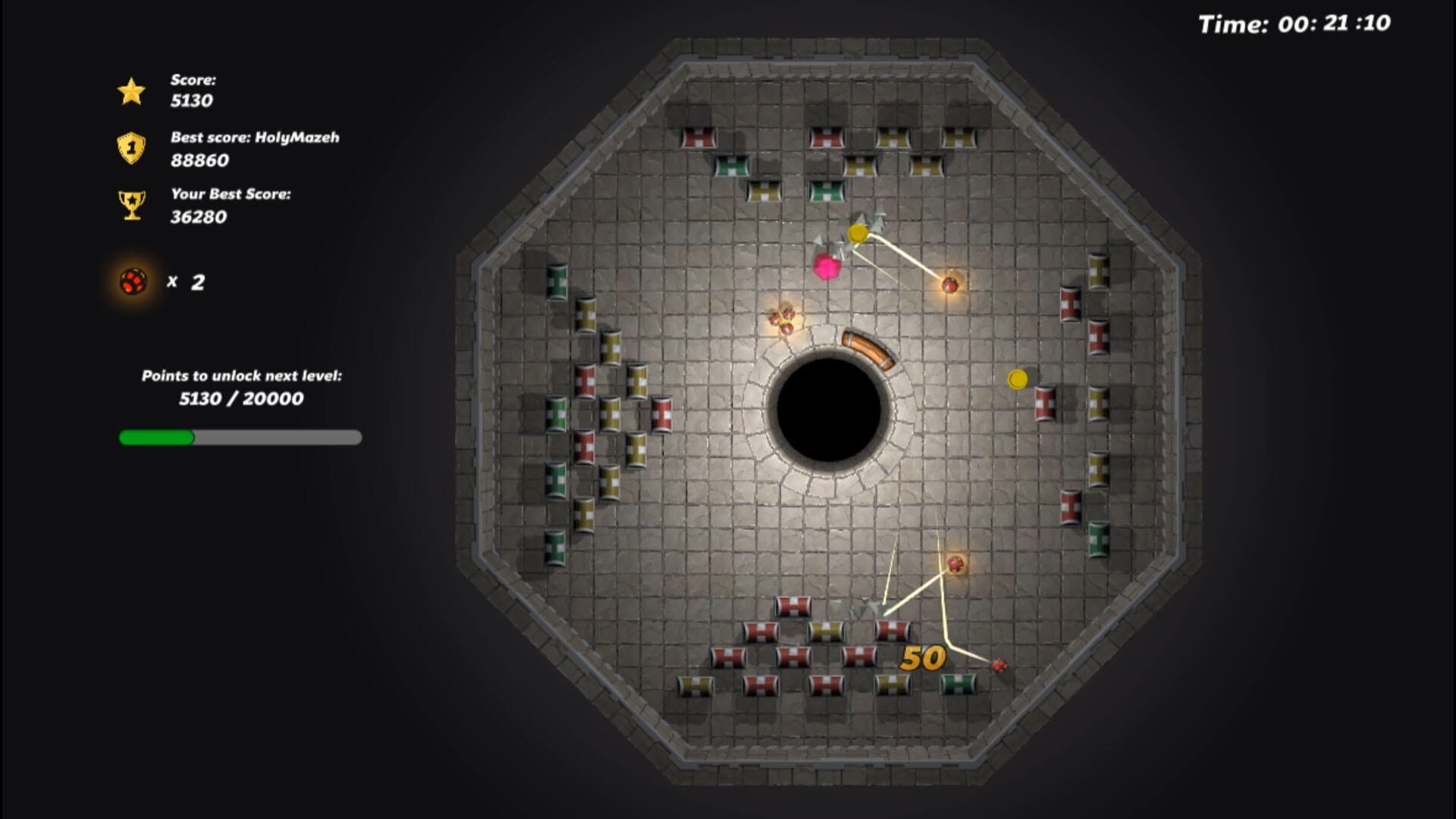 Bricks in the Box - Screenshot