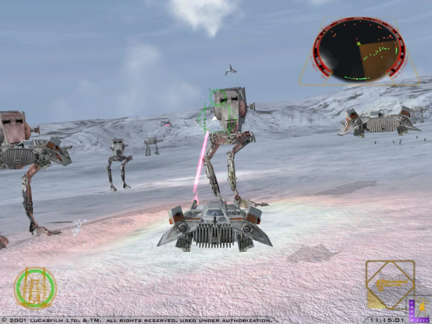 Captura de pantalla - Star Wars: Rogue Squadron II - Rogue Leader