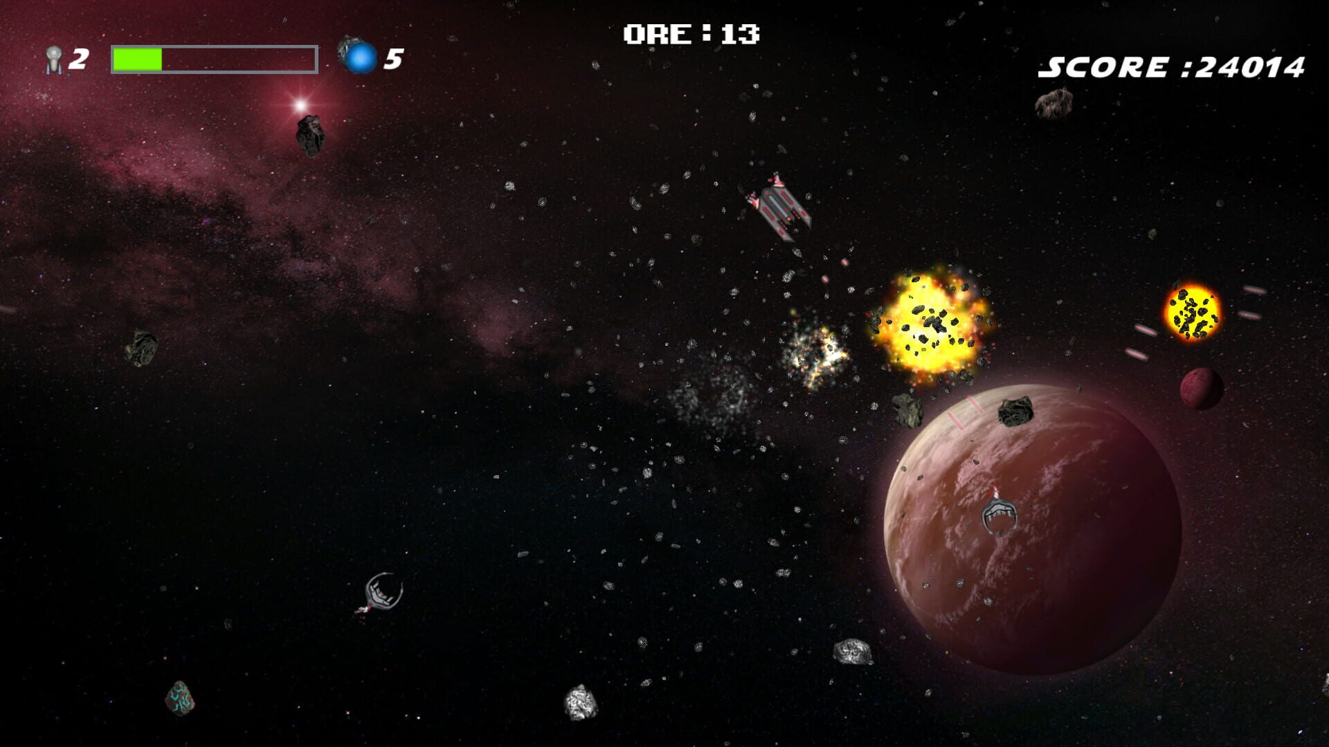 Asteroid Hunter - Screenshot