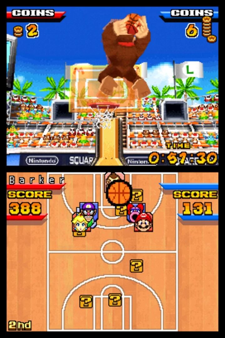 Captura de pantalla - Mario Hoops 3-on-3