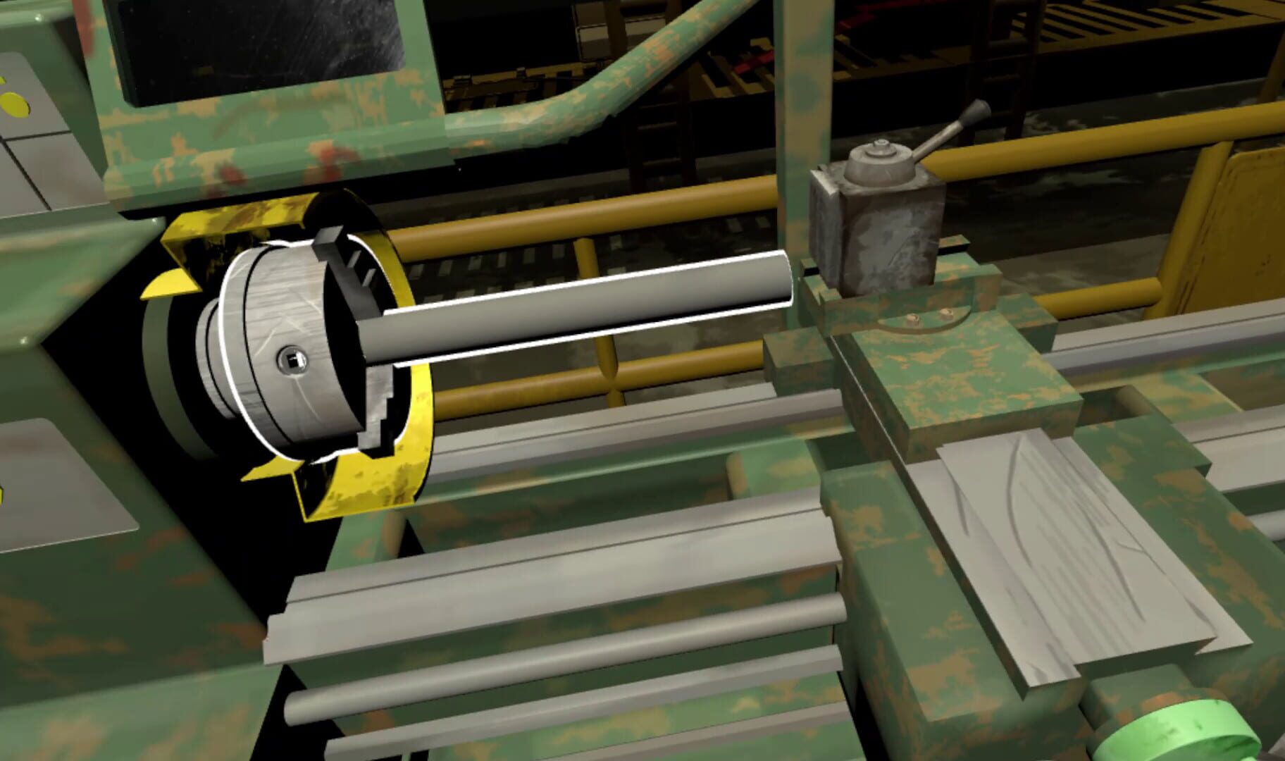 Lathe Safety Simulator - Screenshot