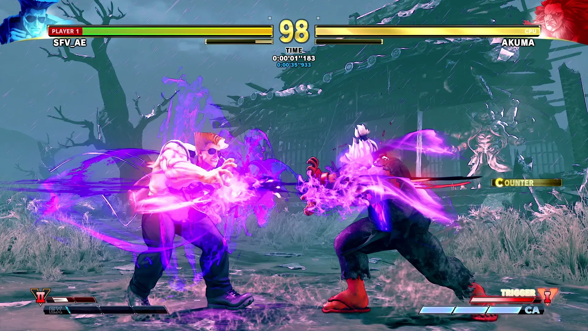 Captura de pantalla - Street Fighter V: Arcade Edition