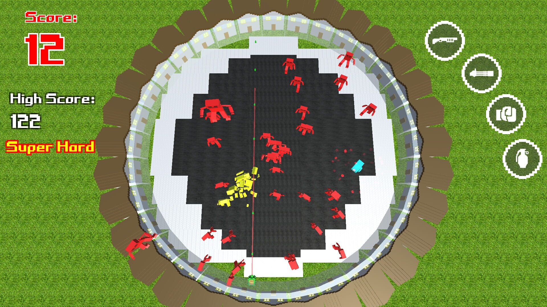 Invasion of the Box People - Screenshot