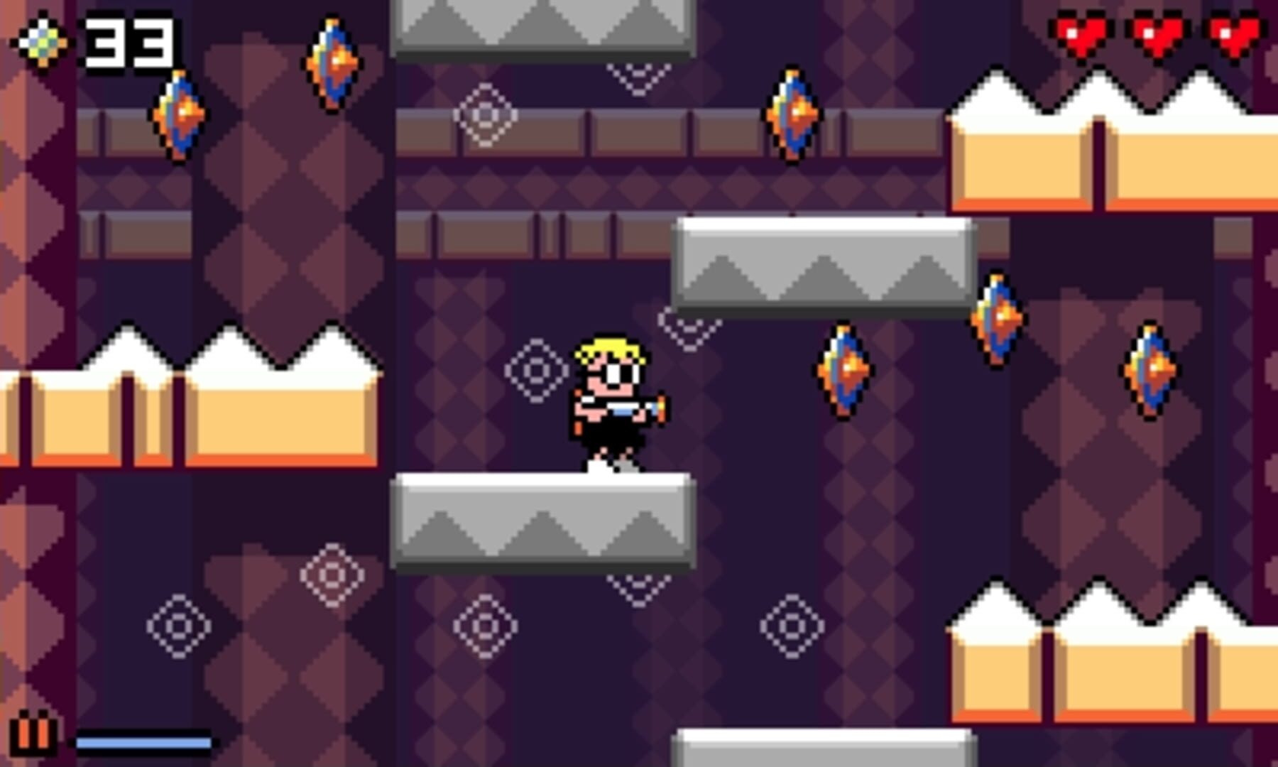 Captura de pantalla - Mutant Mudds