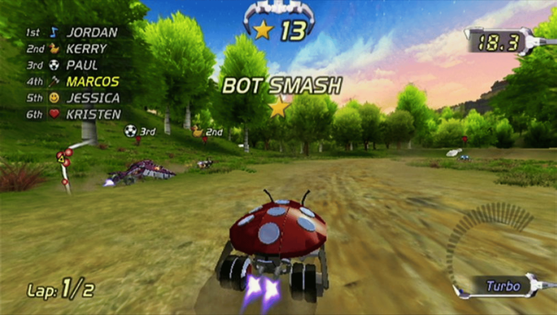 Excitebots: Trick Racing screenshot