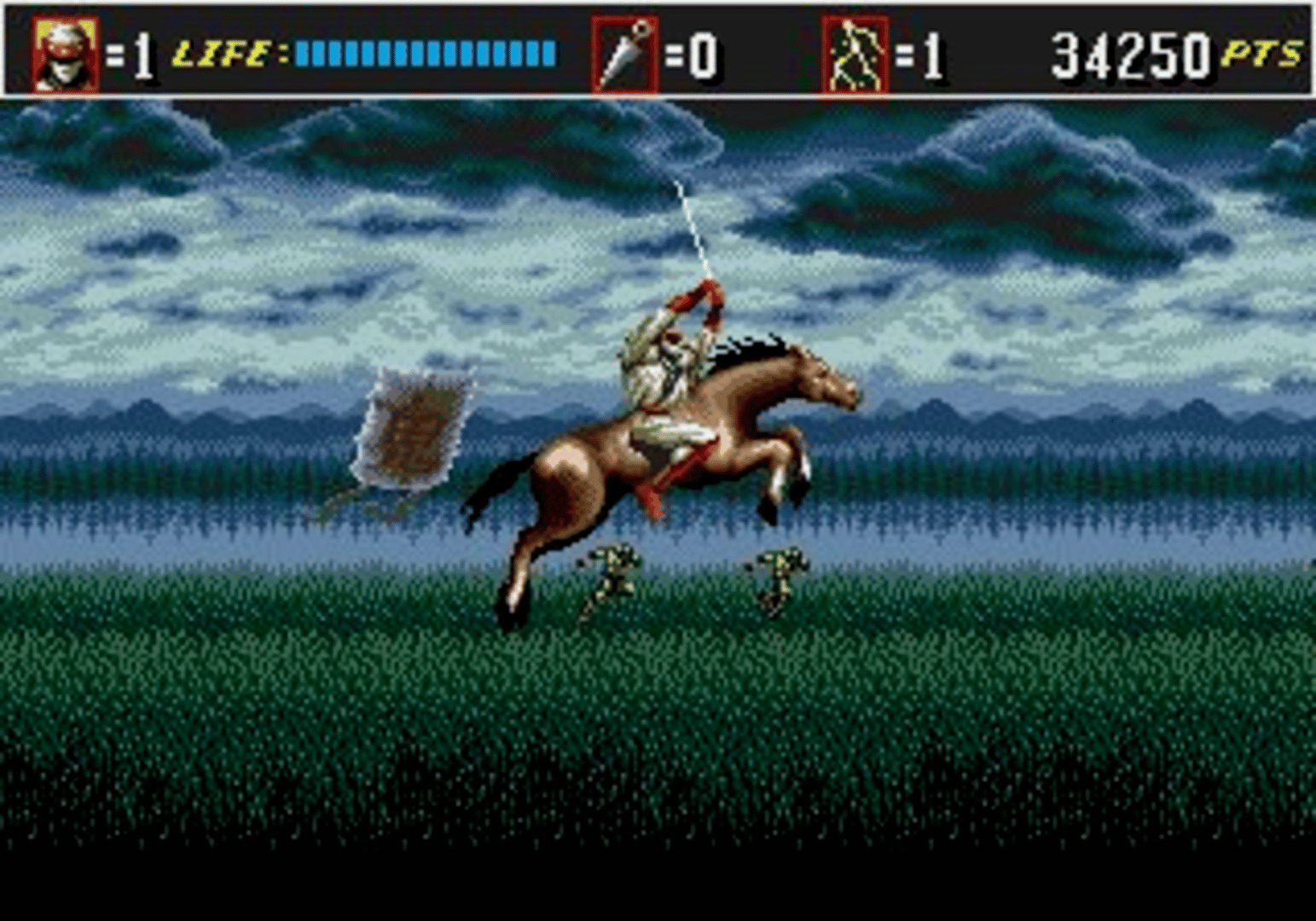 Shinobi III: Return of the Ninja Master screenshot