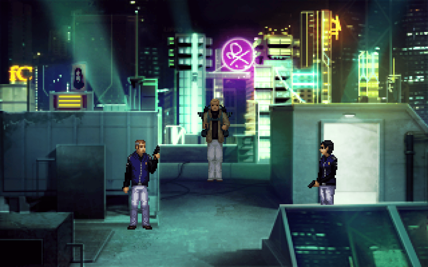 Technobabylon screenshot