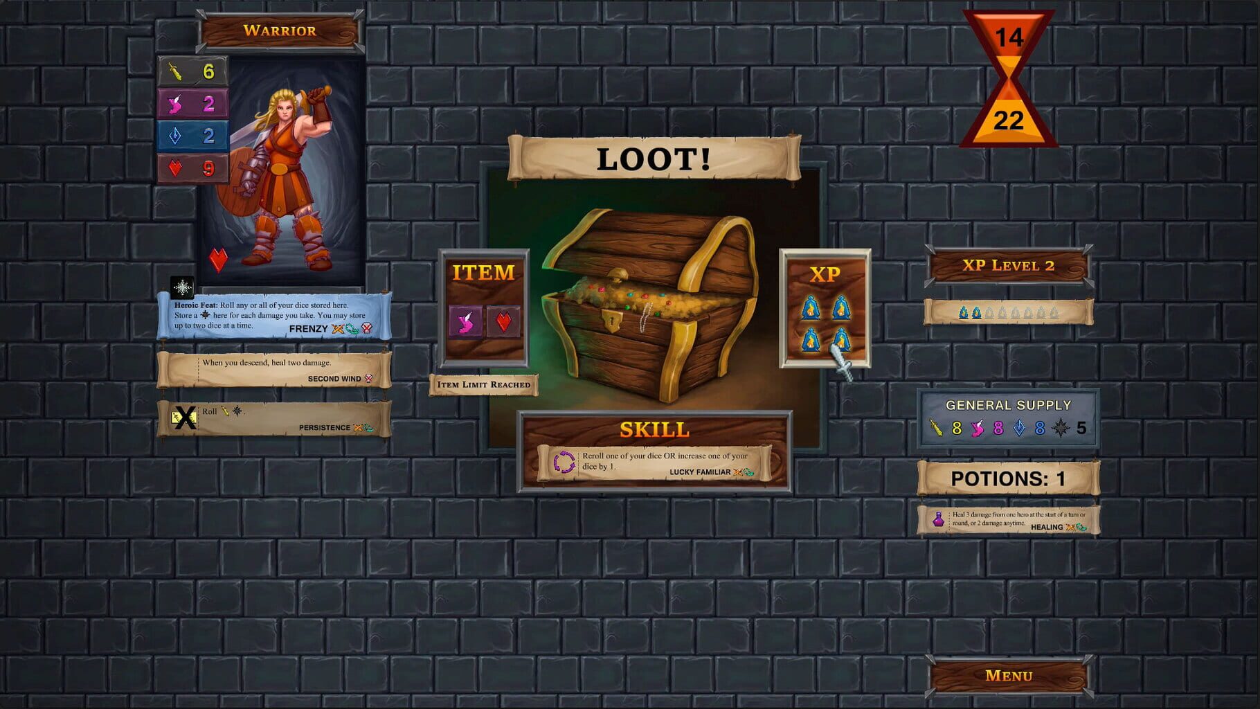 One Deck Dungeon screenshot