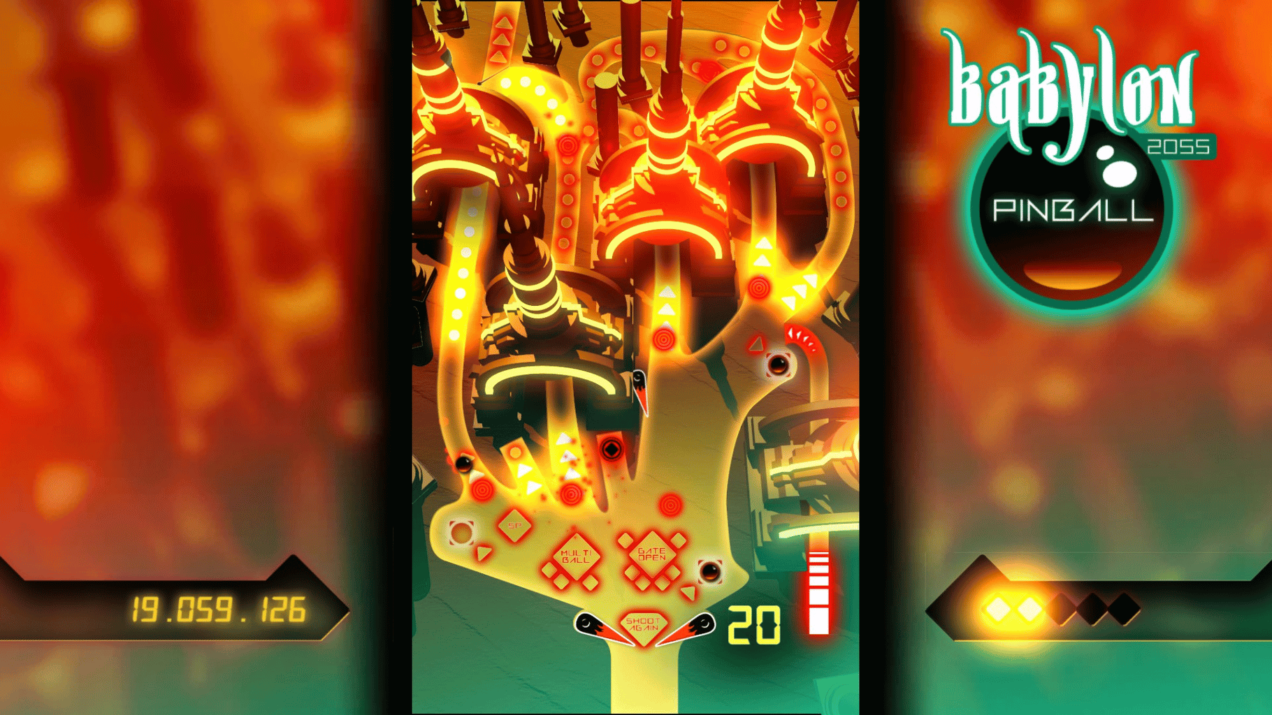 Babylon 2055 Pinball screenshot