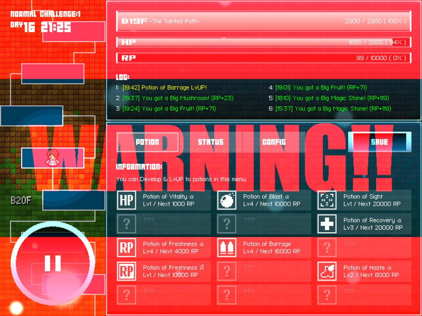 Magic Potion Explorer - Screenshot