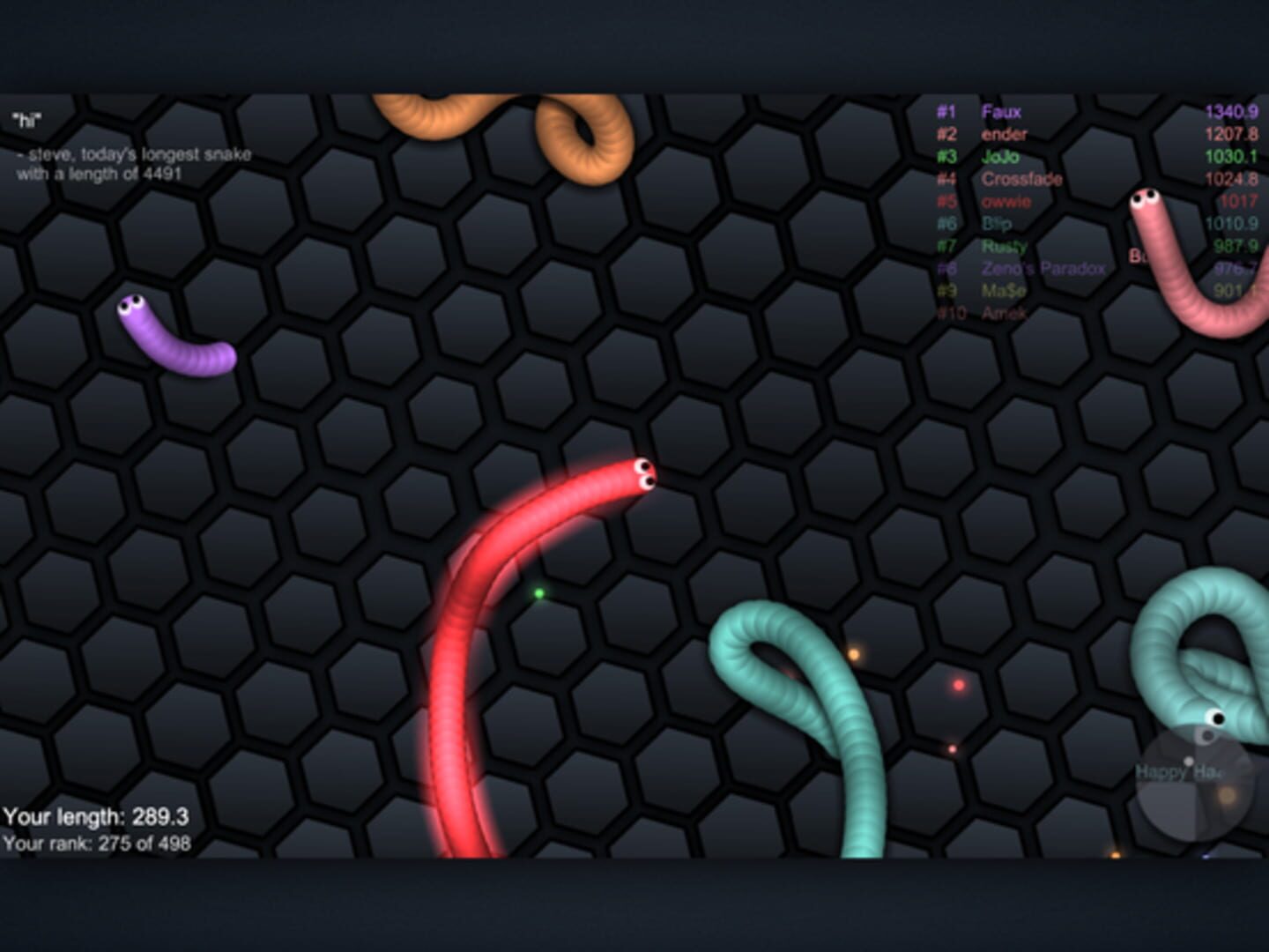 Slither.io screenshot
