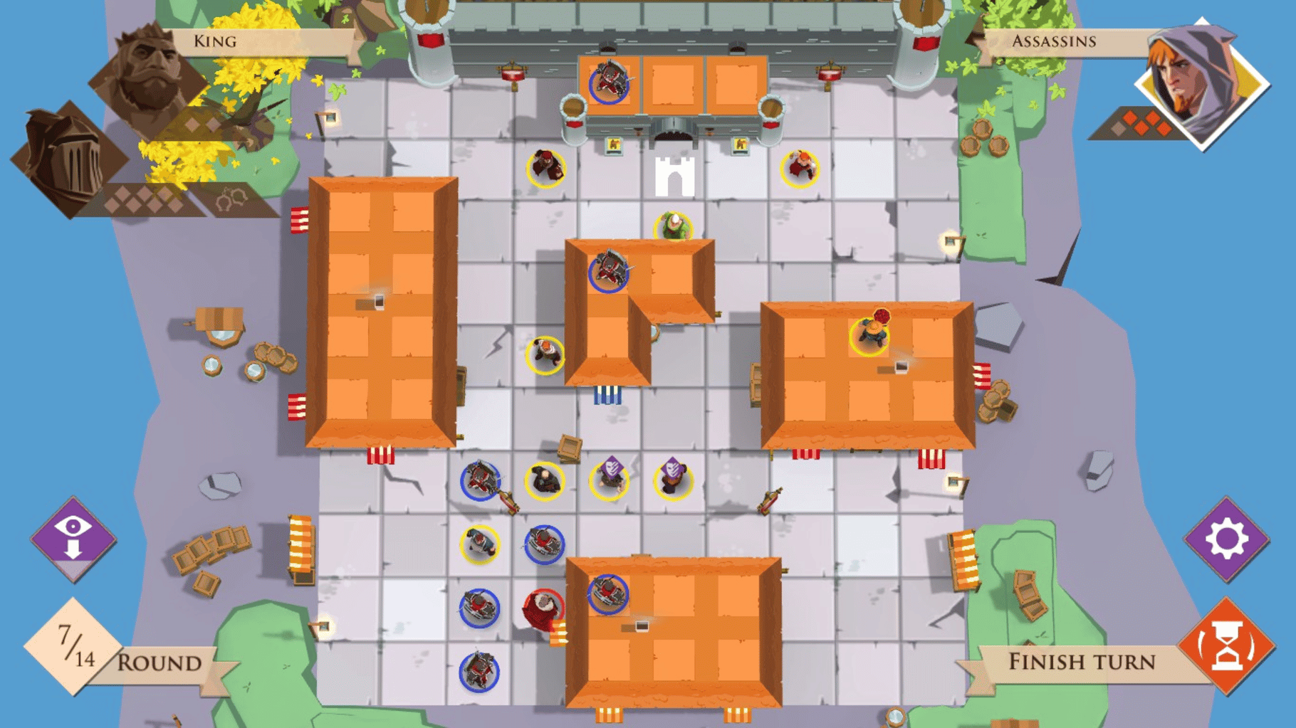 King and Assassins: The Board Game screenshot