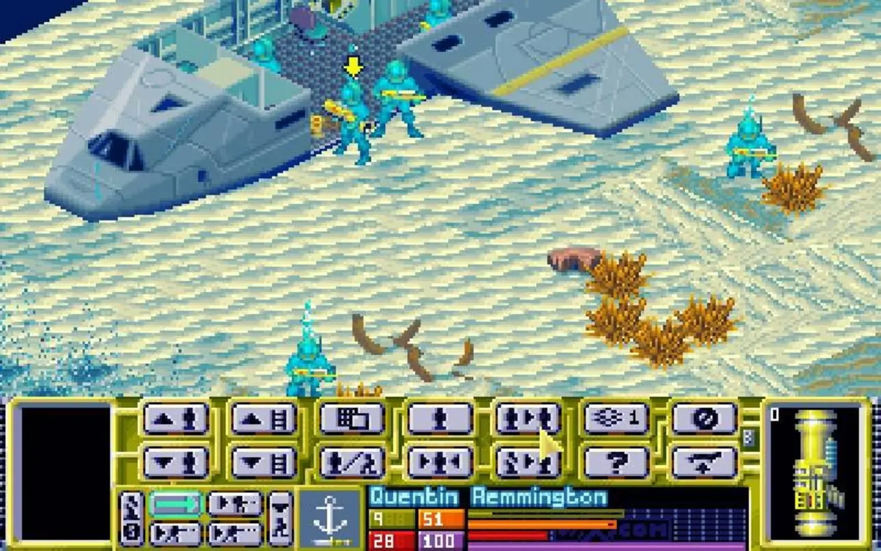 Captura de pantalla - X-COM: Terror From the Deep