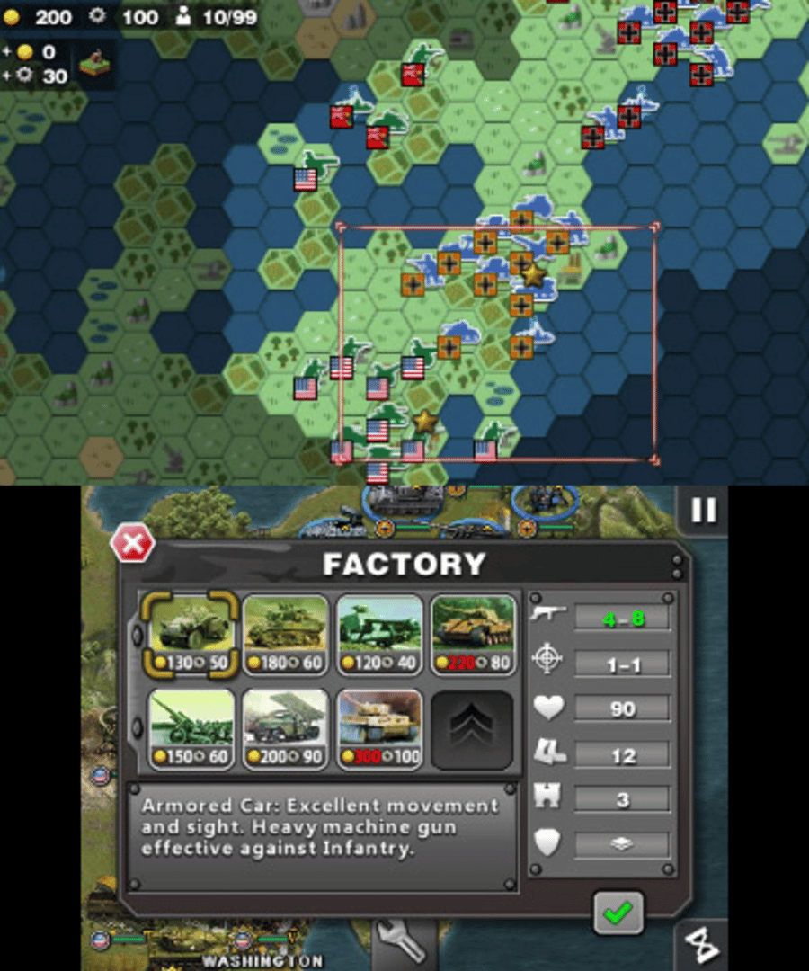 Glory of Generals screenshot