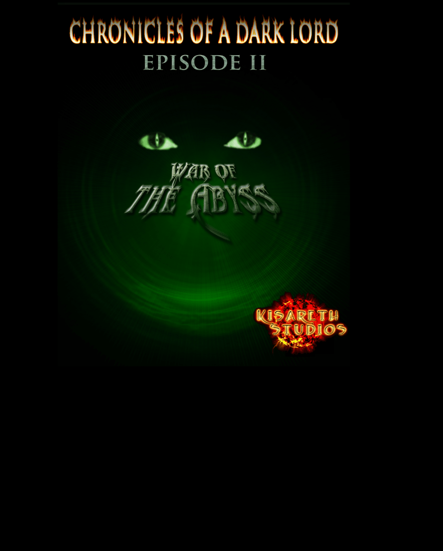 Chronicles of a Dark Lord: Episode 2 War of the Abyss Cover
