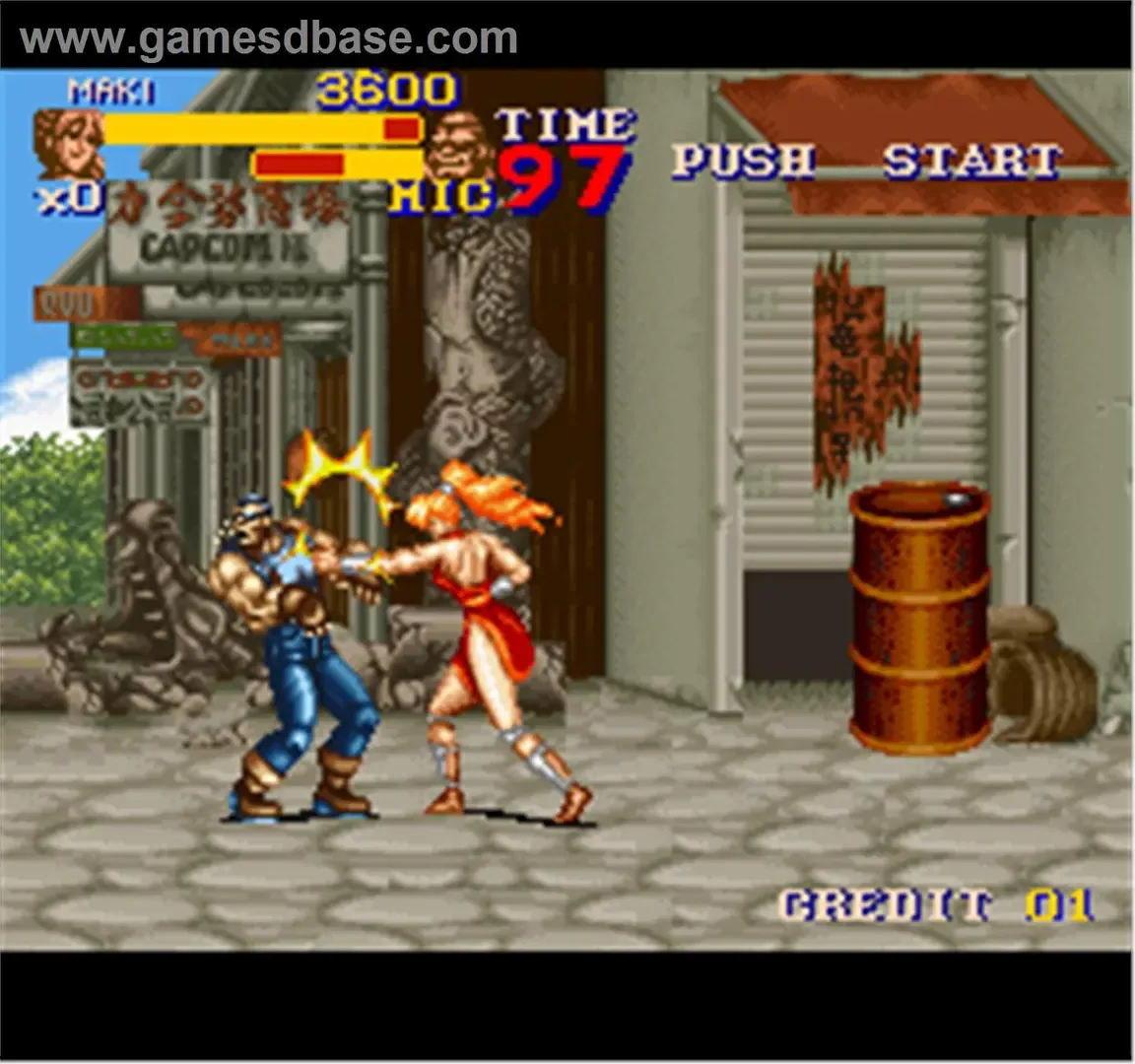 Captura de pantalla - Final Fight 2