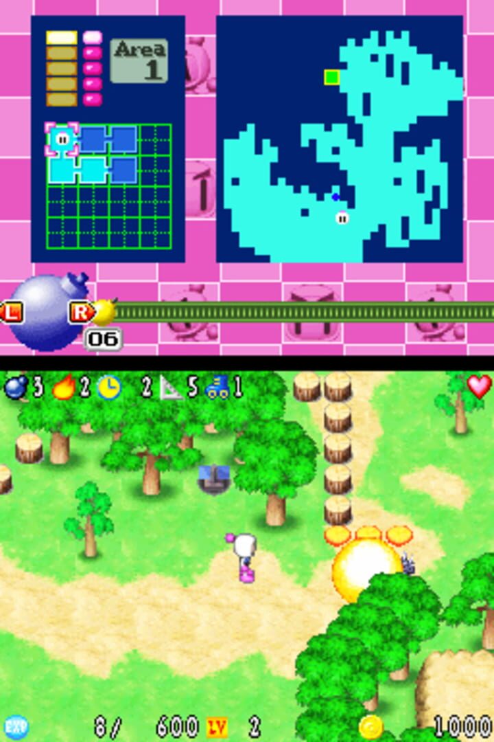Captura de pantalla - Bomberman Story DS
