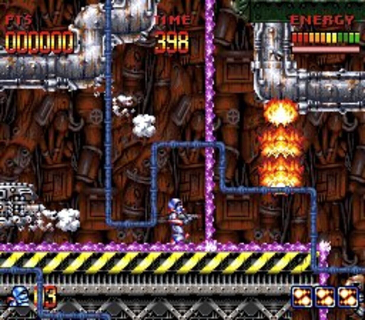 Captura de pantalla - Super Turrican