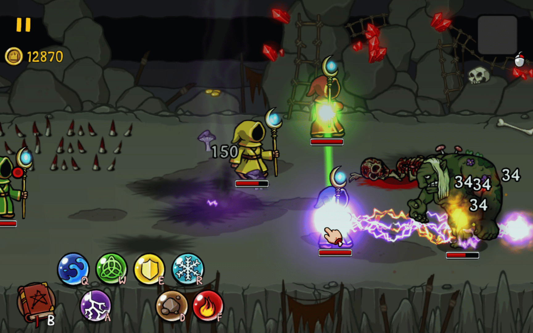 Magicka: Wizards of the Square Tablet screenshot