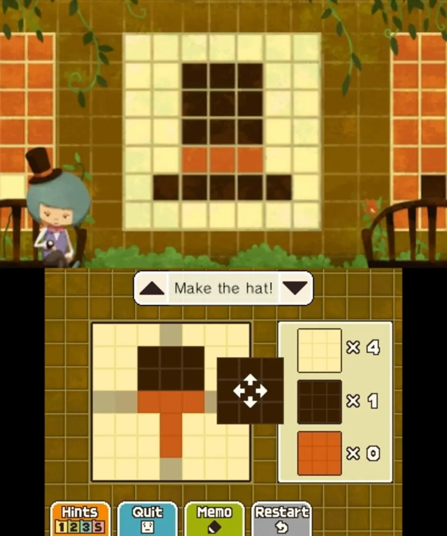 Captura de pantalla - Professor Layton and the Miracle Mask