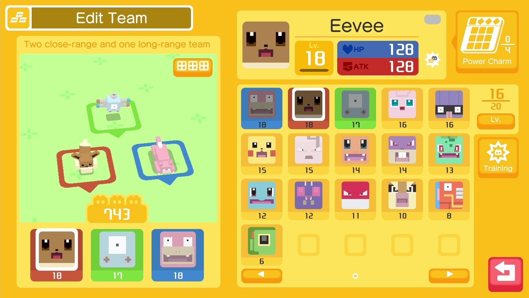 Captura de pantalla - Pokémon Quest