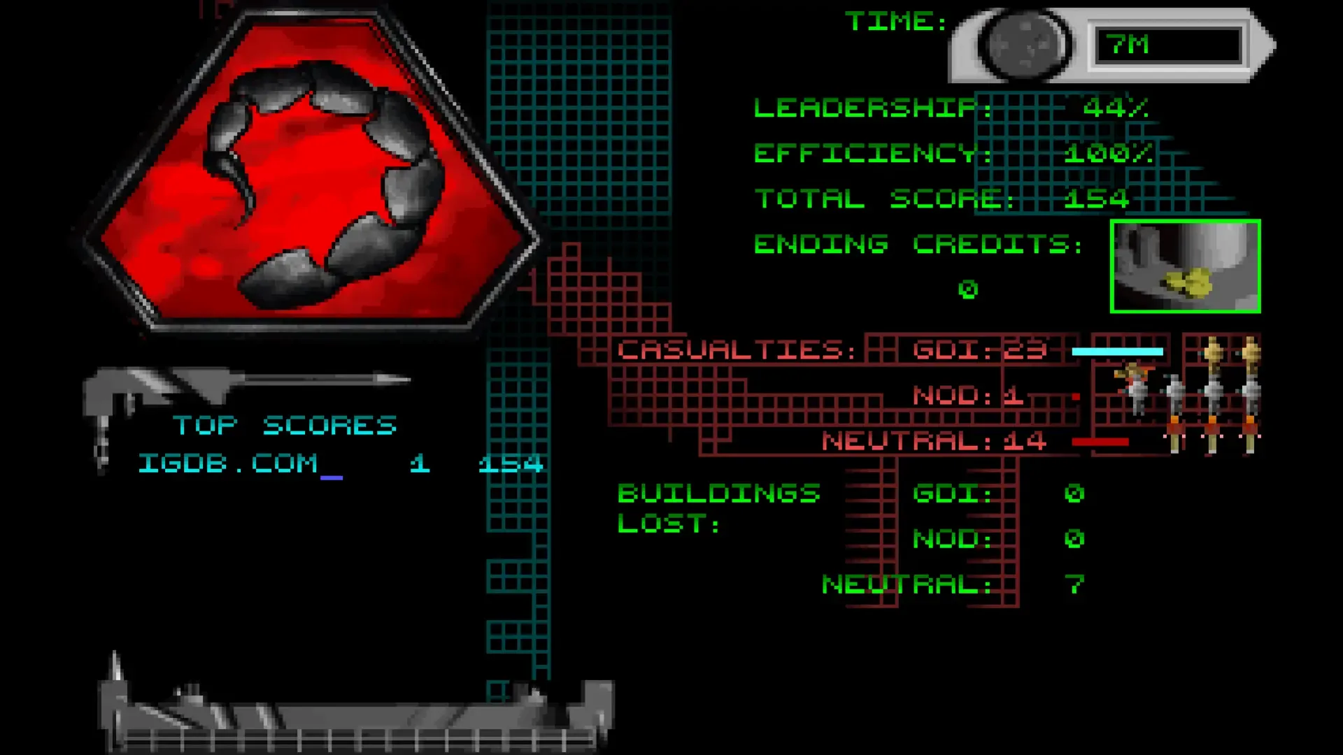 Captura de pantalla - Command & Conquer