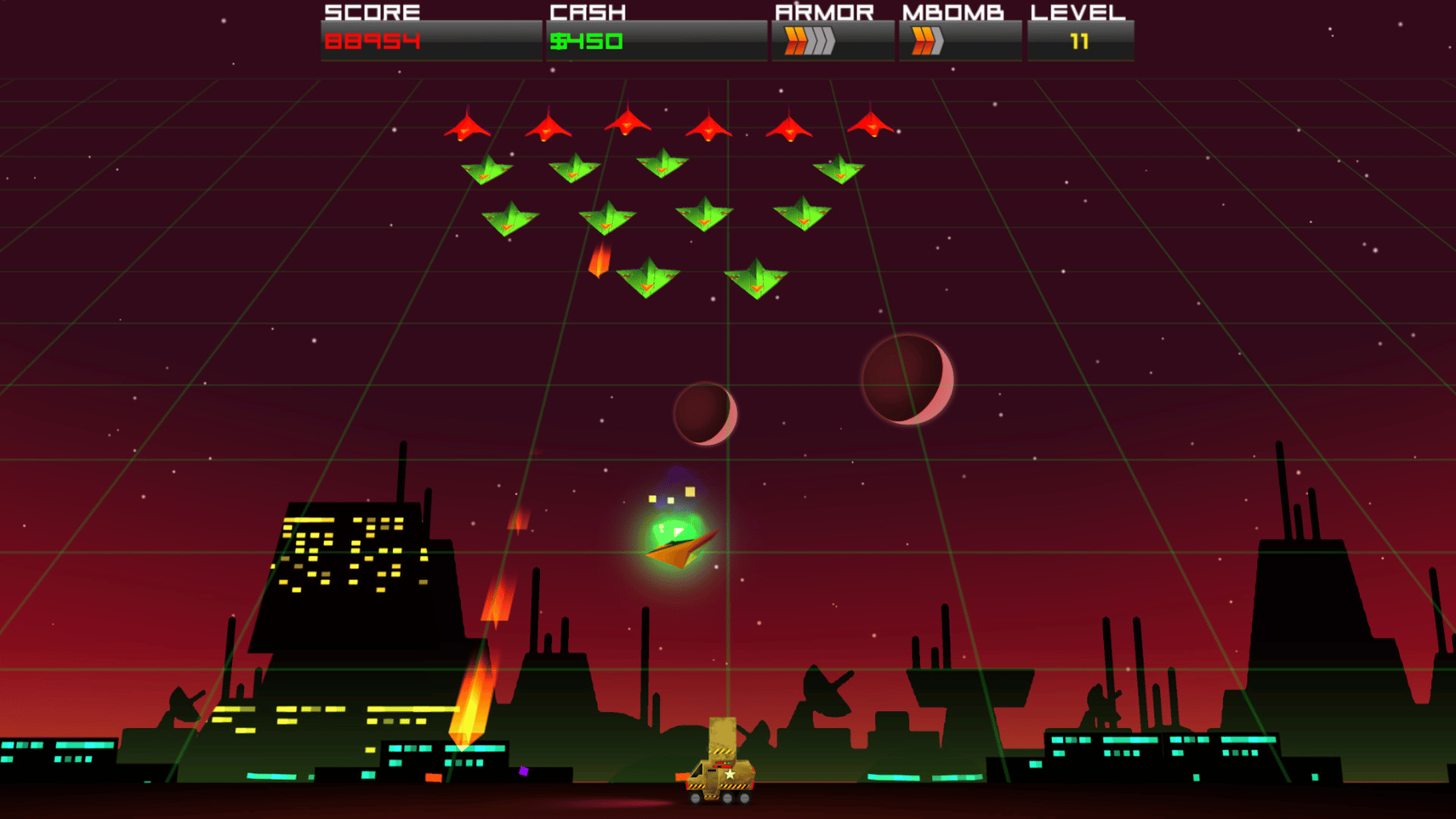 Cosmic Rocket Defender screenshot