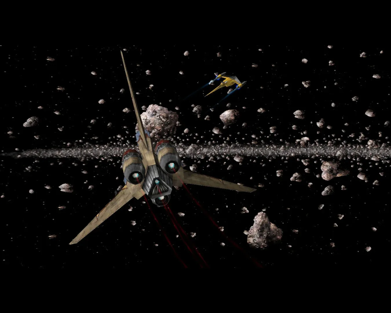 Captura de pantalla - Star Wars: Starfighter