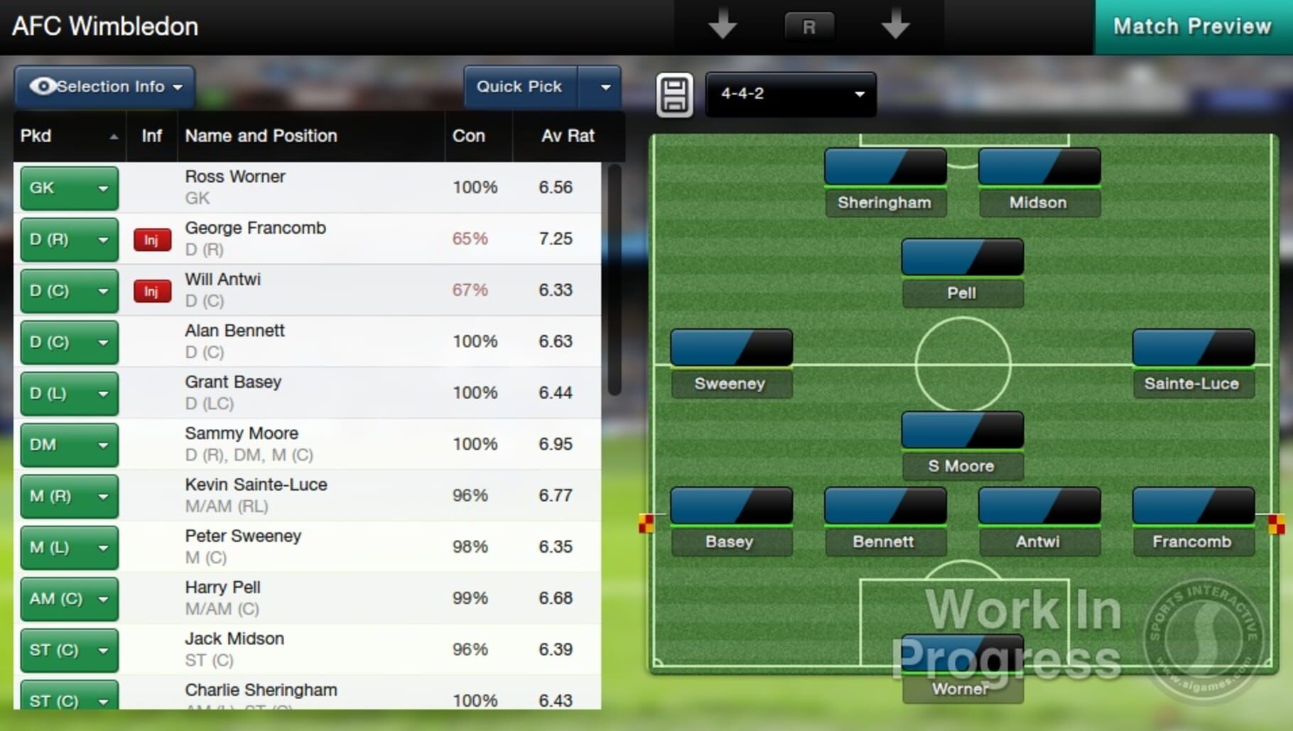 Captura de pantalla - Football Manager Classic 2014