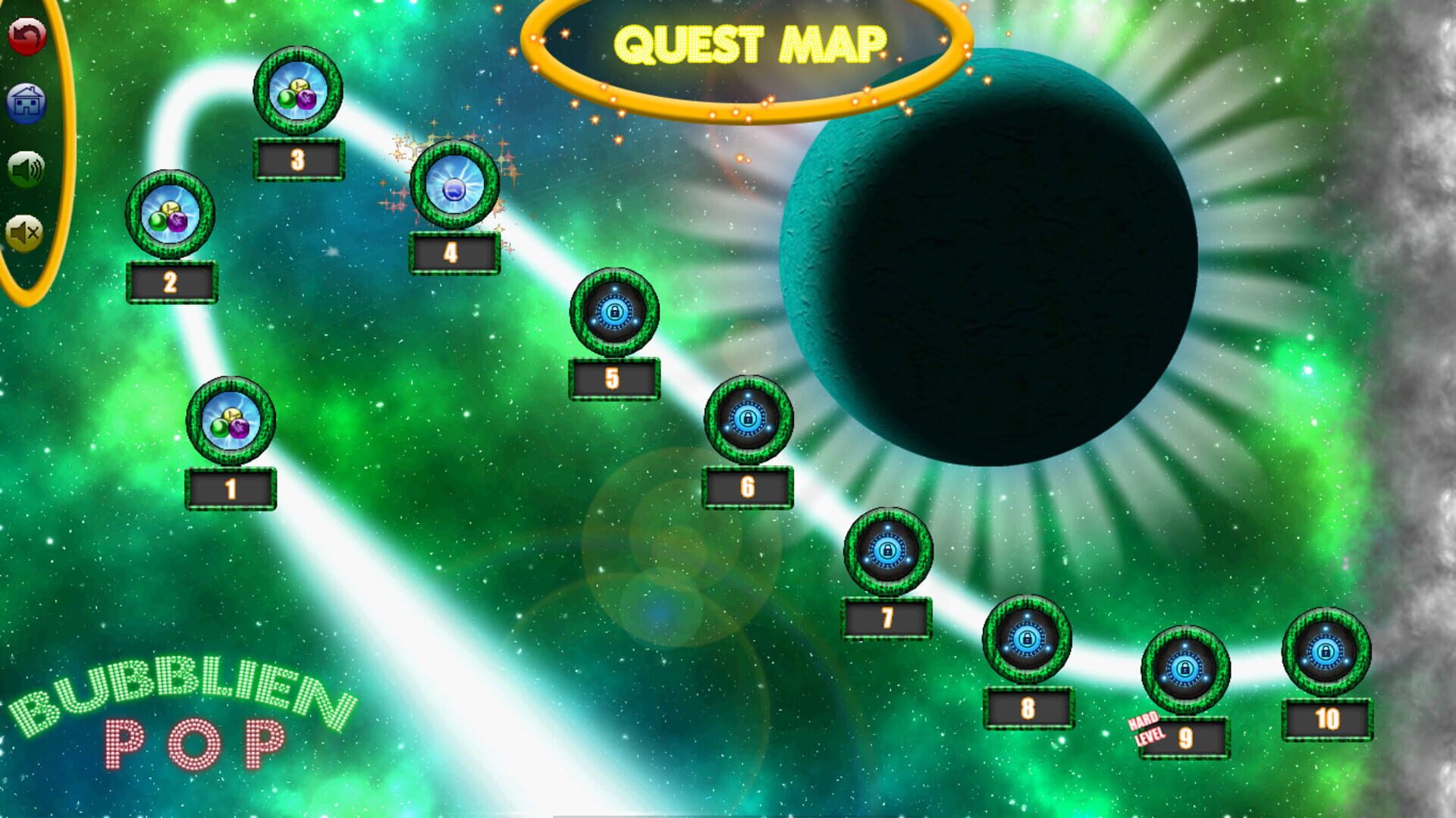 Bubblien Pop - Screenshot